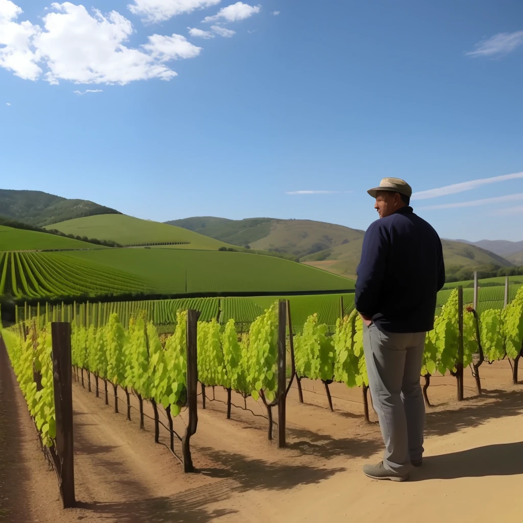 Man Selling Vineyards