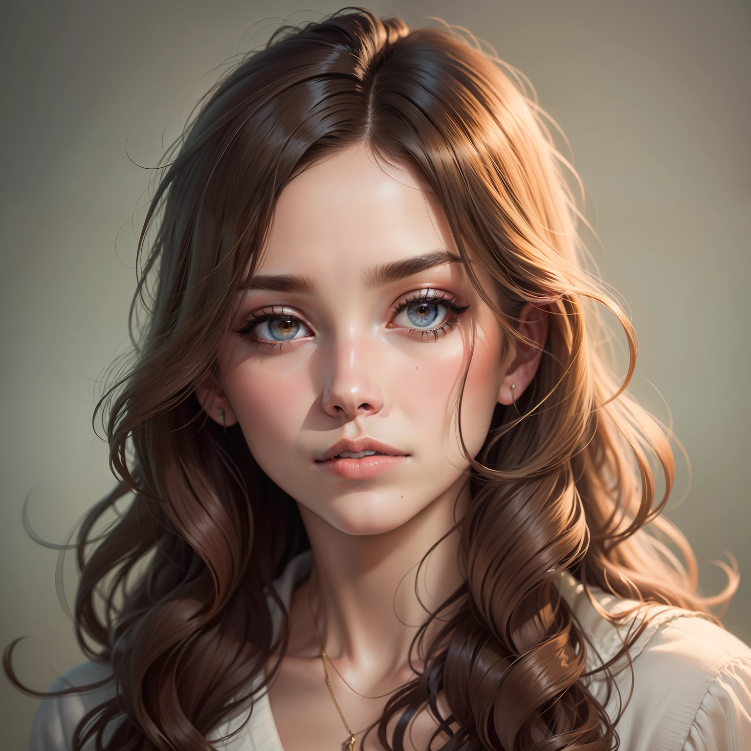 Prompts: portrait, woman, 27 years old, pretty, french, brown wavy hair, big cheekbones, (acne:0.8), pleasant, flickr, 4k, canon eos r3 (and variations of this)