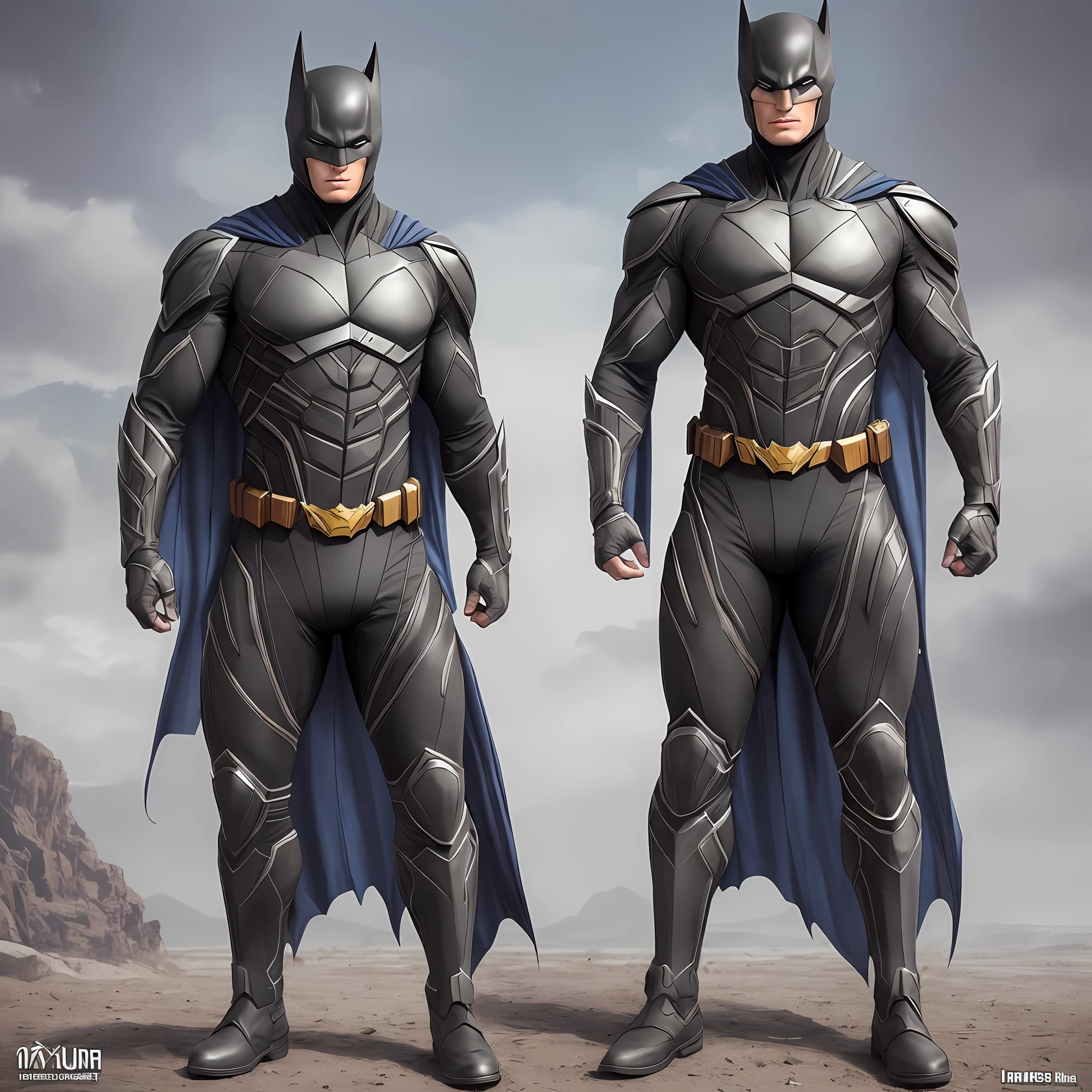 Batma futuristic suit muscles --auto