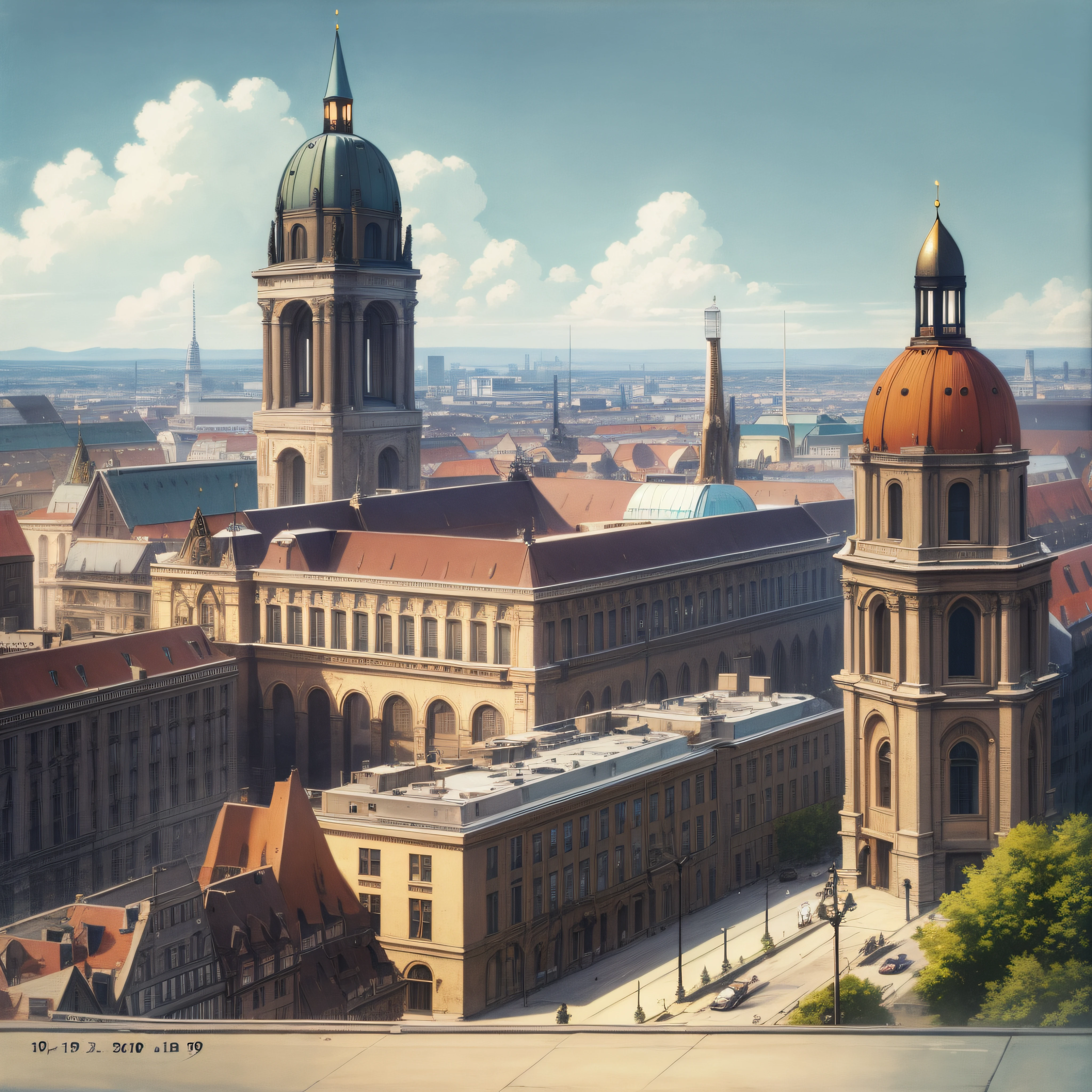 Berlin in 1910 ultra-realist