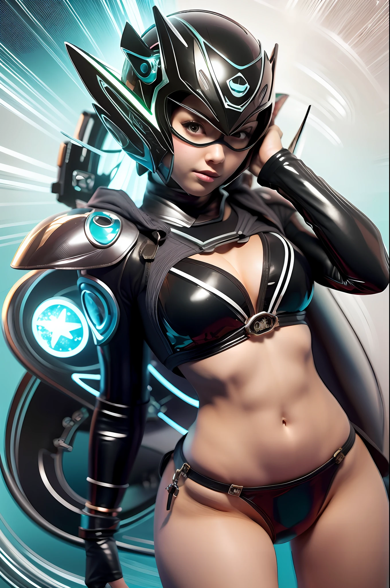 Kamen Rider, girl, cute, sexy, bikini