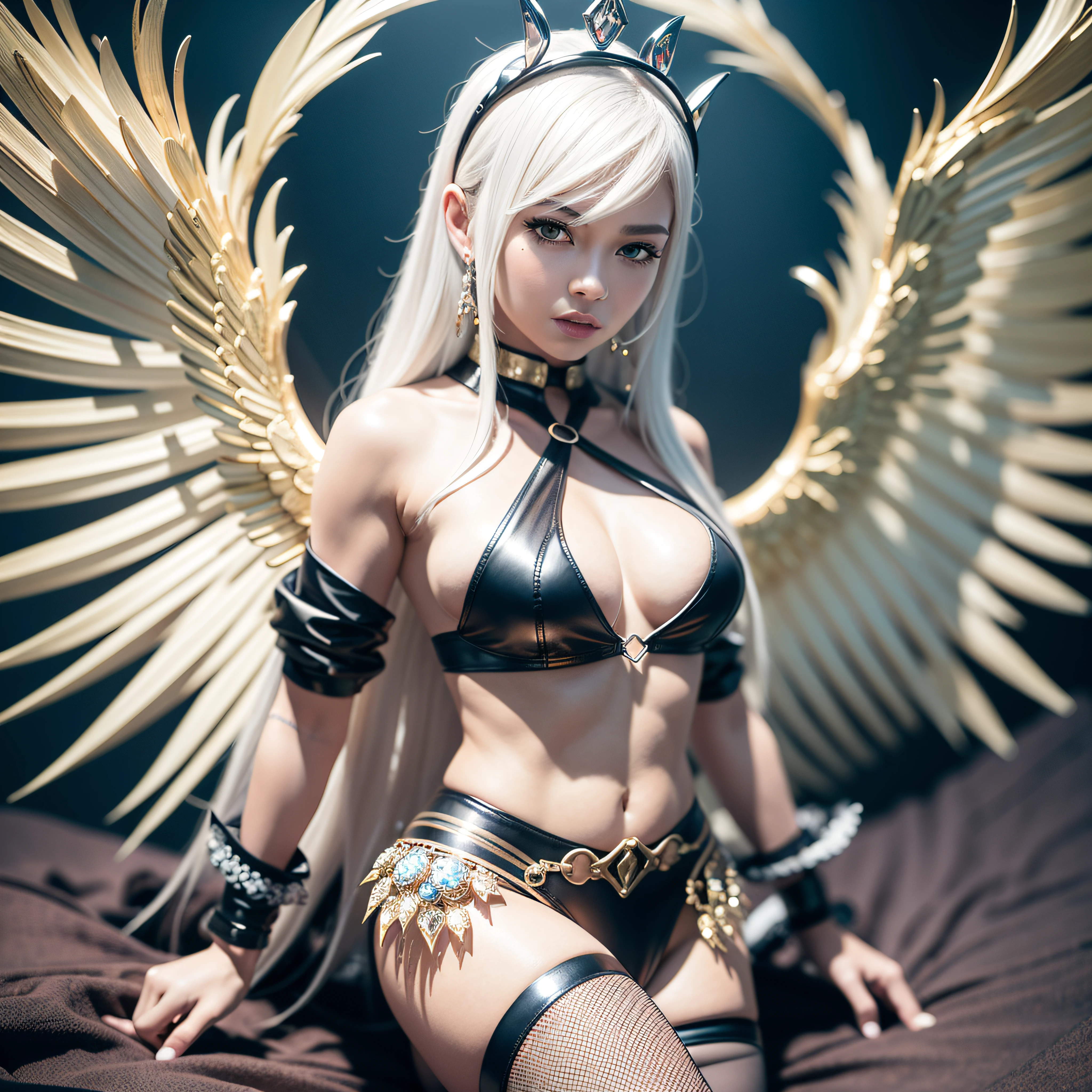 nature "Ida Pingala" Natural Queen Native dazzling Valkyrie-wings key chains "Heavy Metal" fire-follets fairies pixie sprite conceptual safe female glamorous aesthetic walking slow down playing guitar:1.37 Cosplay "Anya Taylor":1.37 "Rihanna":1.37 "Beyoncé":1.37 aristocratic jacket 38years symmetrical athlete oiling hairstyle obvious varied bangs opal ecstatic:1.1 faces:1.3 cheekbones embarrassed glushing lazuli water drop between eyes beautiful hair:1.37 brown eyes Pupils black irises turquoise sapphires pearls open mouth teeth smiles eccentric fixed floating jacket levitating shoulders-off:1.1 white shirts lace clavicles papillotes sideboob varied breasts1.37 pointed:1.3 satin sideboob felt bikini:1.3 corait:1.3 navy thick leathers skirt:1.3 matching bristles loose swinging spinels navel:1.3 revealing pubis scarlet pubis-hairy obvious underwear:1.2 waist chastity-belt:1.3 silver adorned padlock Gold legs thighs Garters bulky stainless steel boots Gothic ornate onyx equirectangular 360 monastery marble ruby background:1.3 DoF mannequins support lantern clothed armor richly decorated:1.3 "Chivalrous" dramatic chrome metallic flat bands fathoms brass fullbodye Lily rune ornate emerald plasma embroidered glyphs Tourmaline wood engravings lava magic invoking incandescents delicate Pets Crystalline familiar robot Mecha (EOS R6 135mm 1/1250s f/2.8 ISO400) Mechanized Mech adaptable Saturated volumetric luminescence:1.37 Ultra:1.37 Pro-photorealistic:1.37 Optimal qualities:1.37 Details:1.37 Accurate:1.37 DSLRs 3DCG Max resolutions:1.37 Enhanced graded sizes:1.37 Octanes rendered UHD XT3 16K DSLR HDR UnrealEngine5 depths analog shadows:1.3 outdoor:1.37 vikingtree CGSCOSITY masterpiece:1.37 "Bruce Weber girls" multi magic raw:1.37 nsfw:1.37 etc.