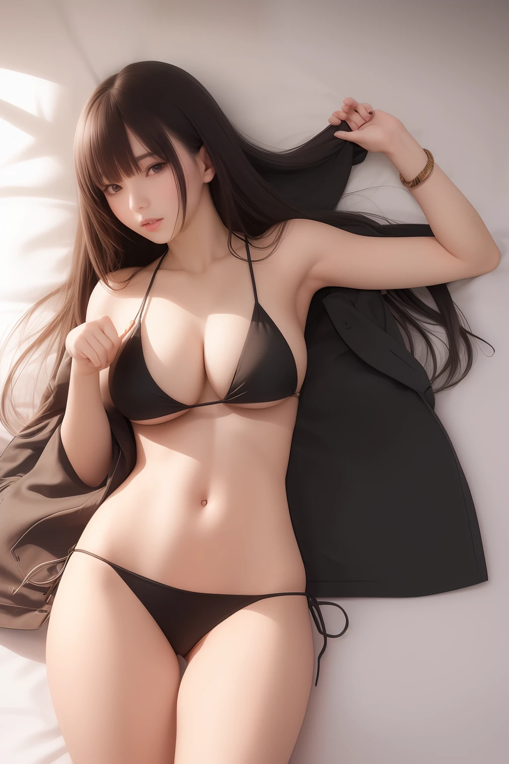 sexy girl, sexy body, photorealistic perfect body, sexy hot body, bikini