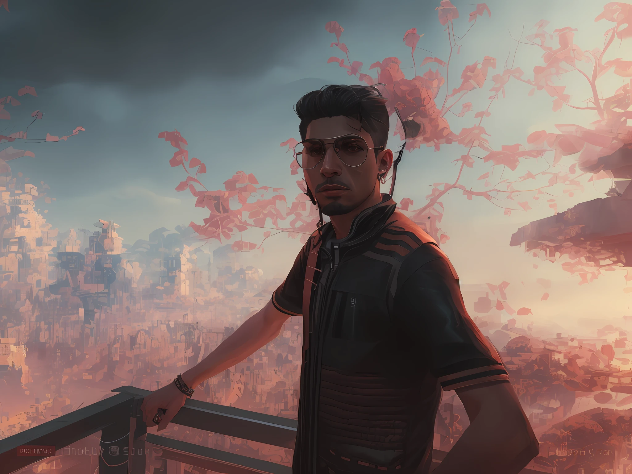 photo portrait Male assassin, wearing cyberpunk intricate streetwear, beautiful, detailed portrait, cell shaded, 8k, concept art, by wlop, greg rutkowski, pixiv. cinematic dramatic atmosphere, sharp focus, volumetric lighting, cinematic lighting, studio quality
