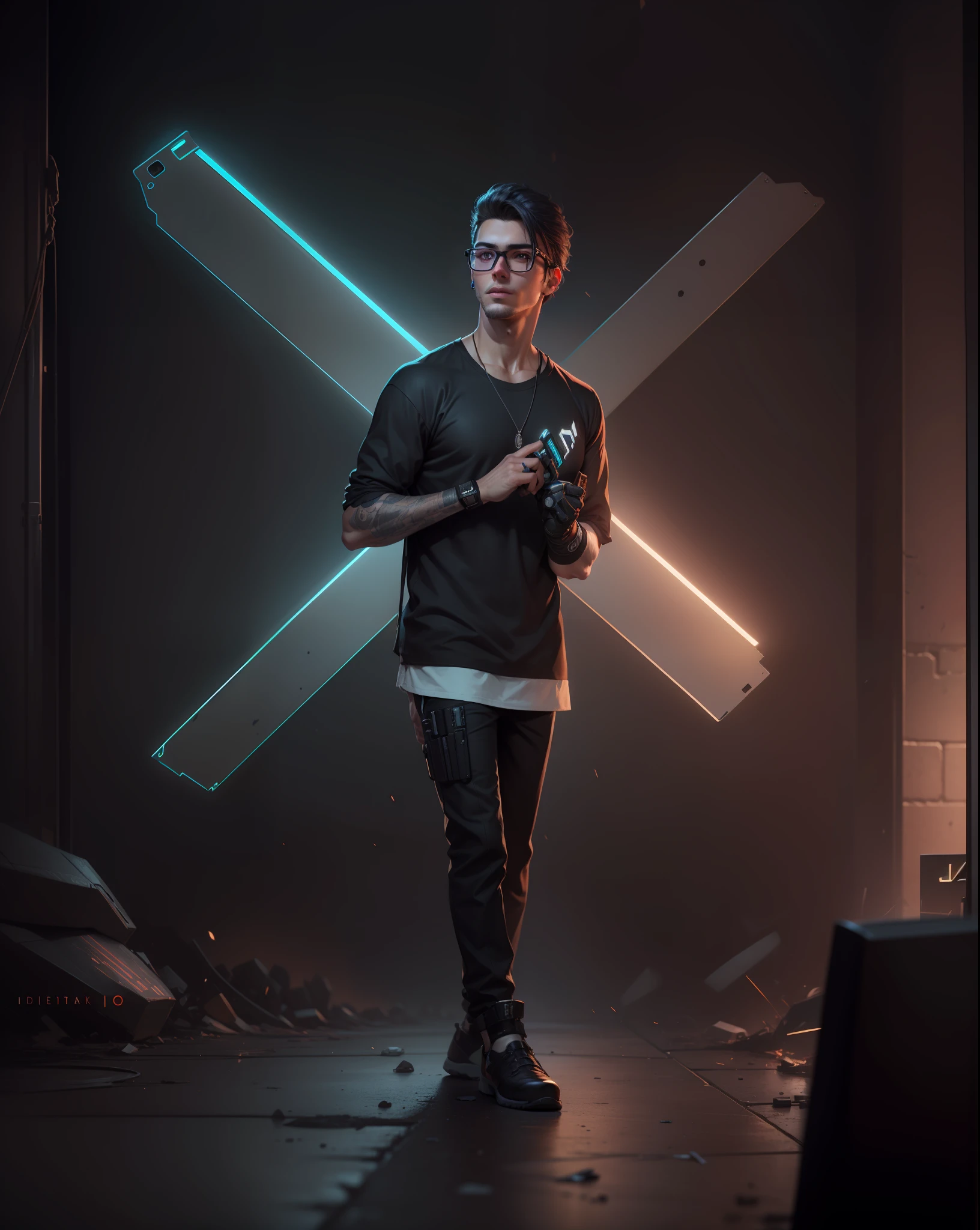 Change background cyberpunk handsome boy realistic face, 8k, ultra realistic, stylish boy