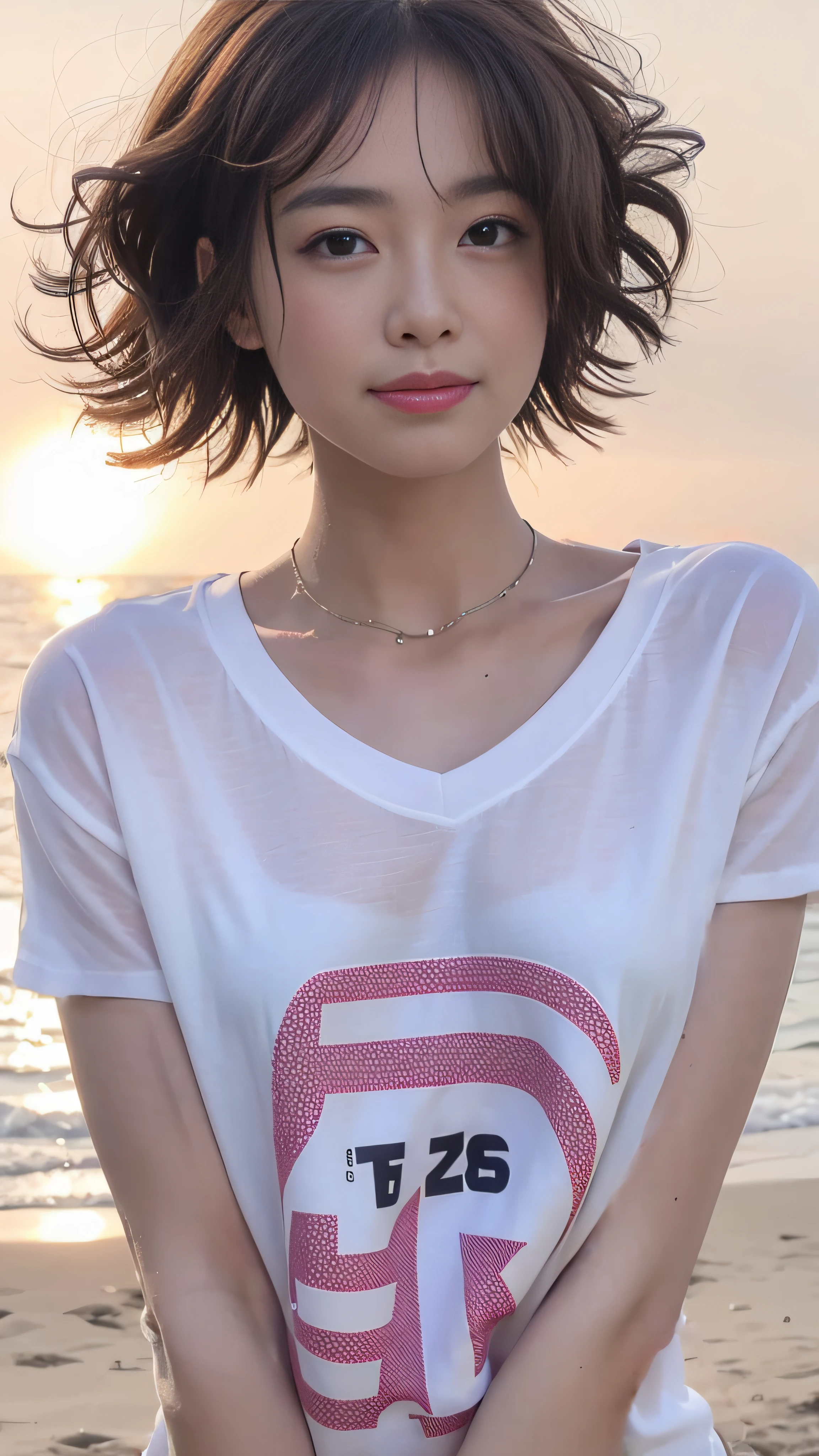 Clean up your T-shirt, clean the border between your T-shirt and your skin