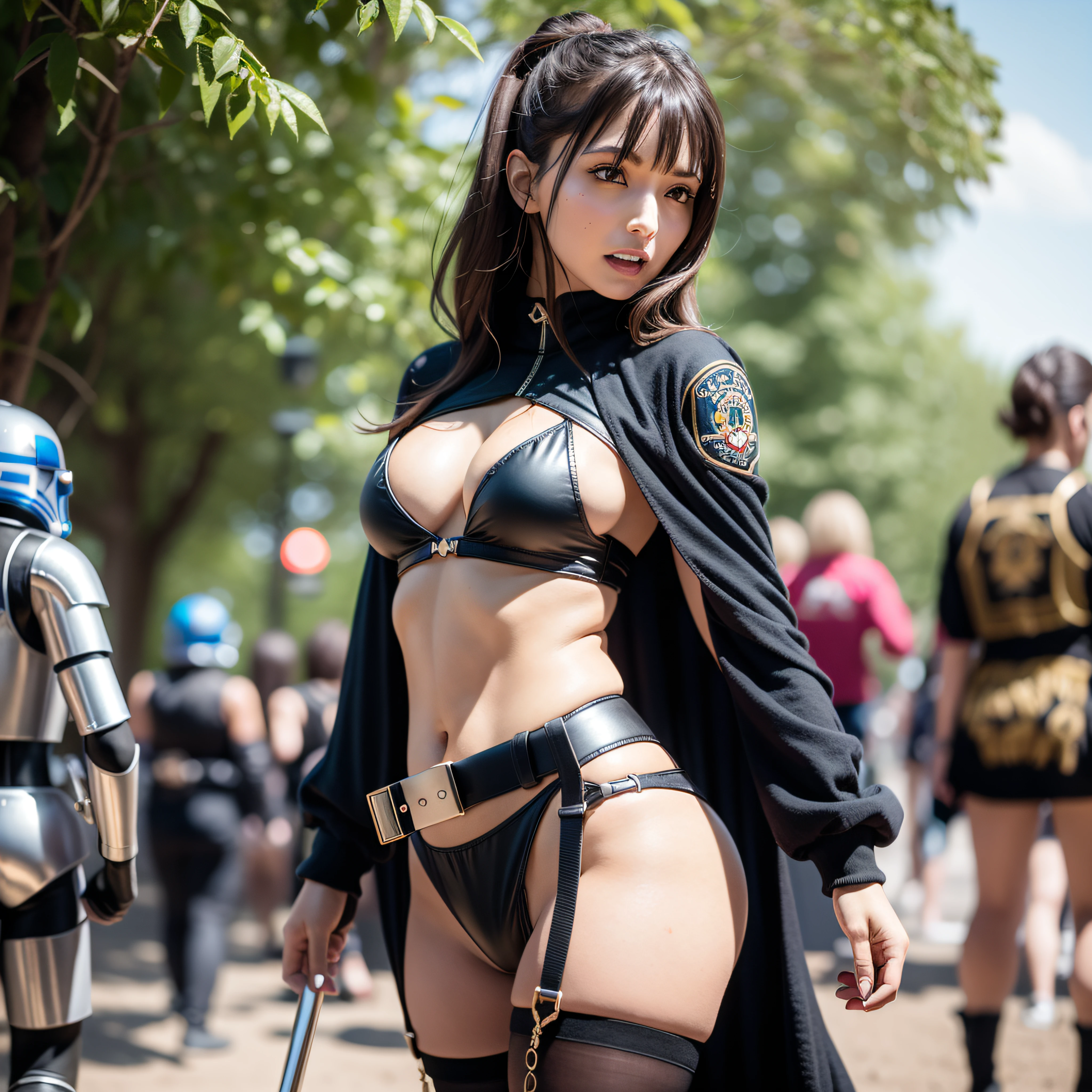 Scene "star wars" sands:1.37 "Dune" Tatooine:1.37 Centipede Xwing R2D2 "Heavy Metal" Devastating Will-o'-the-wisp war cyberpunk battle Mandalorian mature female "luis Royo" dazzling slow-motion walkers Cosplay richness decorated:1.37 play guitar jukebox "Princess":1.37 "Leia":1.37 "Nathalie Portman":1.37 Pilots jacket cowboy 38years emblem "Seed of Life" badge key sunLight luminescence ultra:1.37 pro-Photorealistic:1.37 optimal:1.37 qualities:1.37 details:1.37 accurate:1.37 DSLR:1.37 Max resolution:1.37 perfection improved sharpened gradings:1.37 Octane rendered UHD XT3 16K DSLR HDR UnrealEngine5 analog shadows:1.37 3dcg Symmetrical body oiling athletes faces cheekbones effects glow embarrassed:1.37 eyeliner sapphires beautiful:1.37 dark eyes pupils black brown opals iris lazulis turquoise mouth open teeth obvious smiles hairstyles short bangs:1.3 ecstatic:1.3 ecstatic floating jackets fixed eccentric cape levitating shoulders-off shirt lace clavicles white papillotes embroidered bikini strange corsait navy thick leathers breasts varied pointed:1.37 satin felt skirt:1.37 matching bristles ample swinging spinels navel:1.3 depths:1.37 revealing waist belt-chastity padlock Gold decorated silver agate pubis scarlet pubis pubis-hairy underwear:1.37 Snap garters thick thighs legs volumetric stainless steel boots Gothic stainless steel ornate onyx magic ruby floral invoking incandescent CGSCOSITY toys Crystalline DoF flying X-Wing (EOS R6 135mm 1/1250s f/2.8 ISO400) R2D2 Mechanized adaptable Canon-ion flash blow glow DoF mannequins dramatic supports Saber straight fully dressed armor heavy chrome metallic flat rune lava bands helmet-antenna Tourmaline glyphs plasma fathoms brass fullbodye "Darth Vader" background:1.37 equirectangular 360 outdoor:1.37 Sahara:1.37 engravings chef-d'work:1.37 tattoo (by Michelangelo) Bruce Weber girls raw:1.37 varied:1.37 nsfw:1.37 etc.