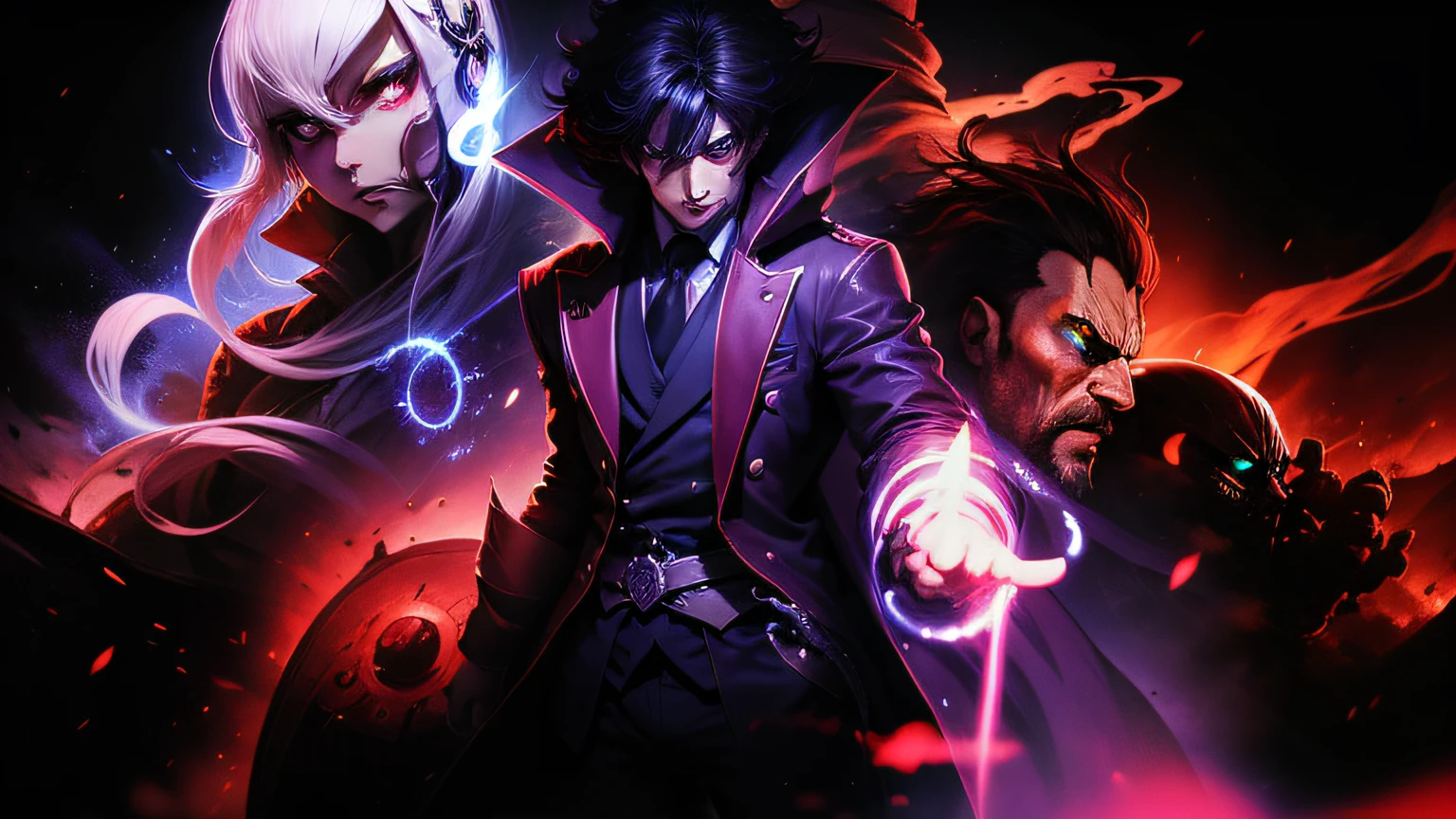 The Eminence in Shadow, Shadow, dark, anime --auto
