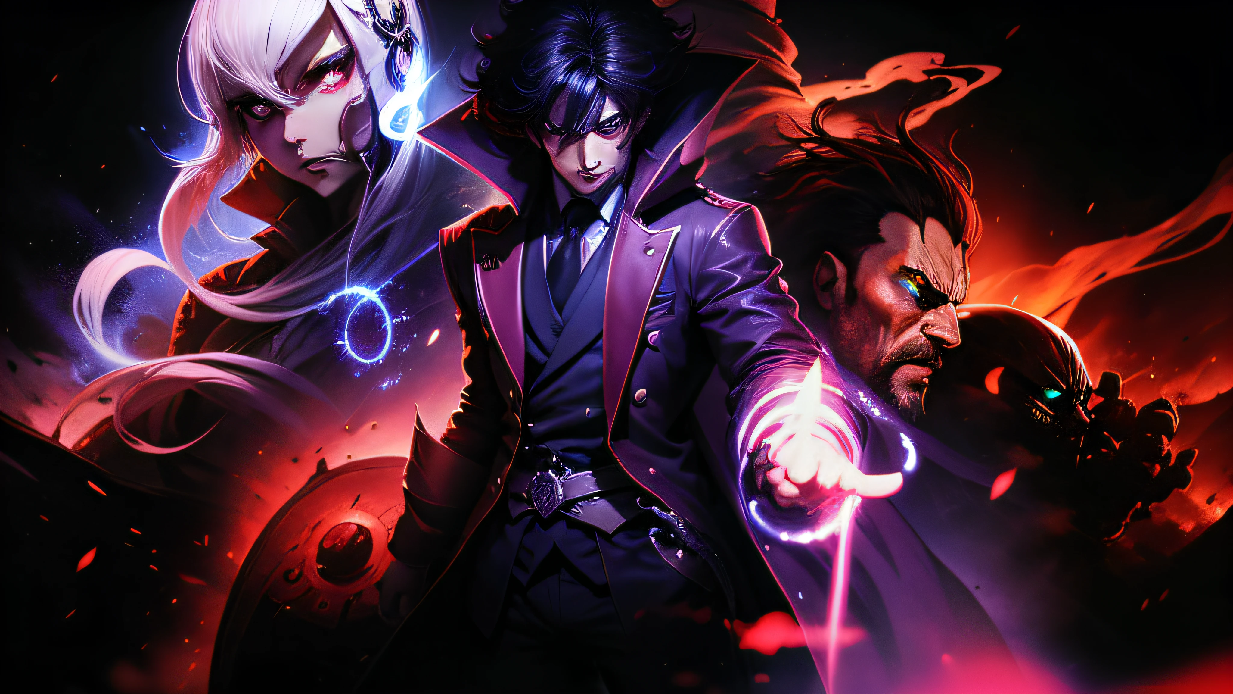 The Eminence in Shadow, Shadow, dark, anime --auto