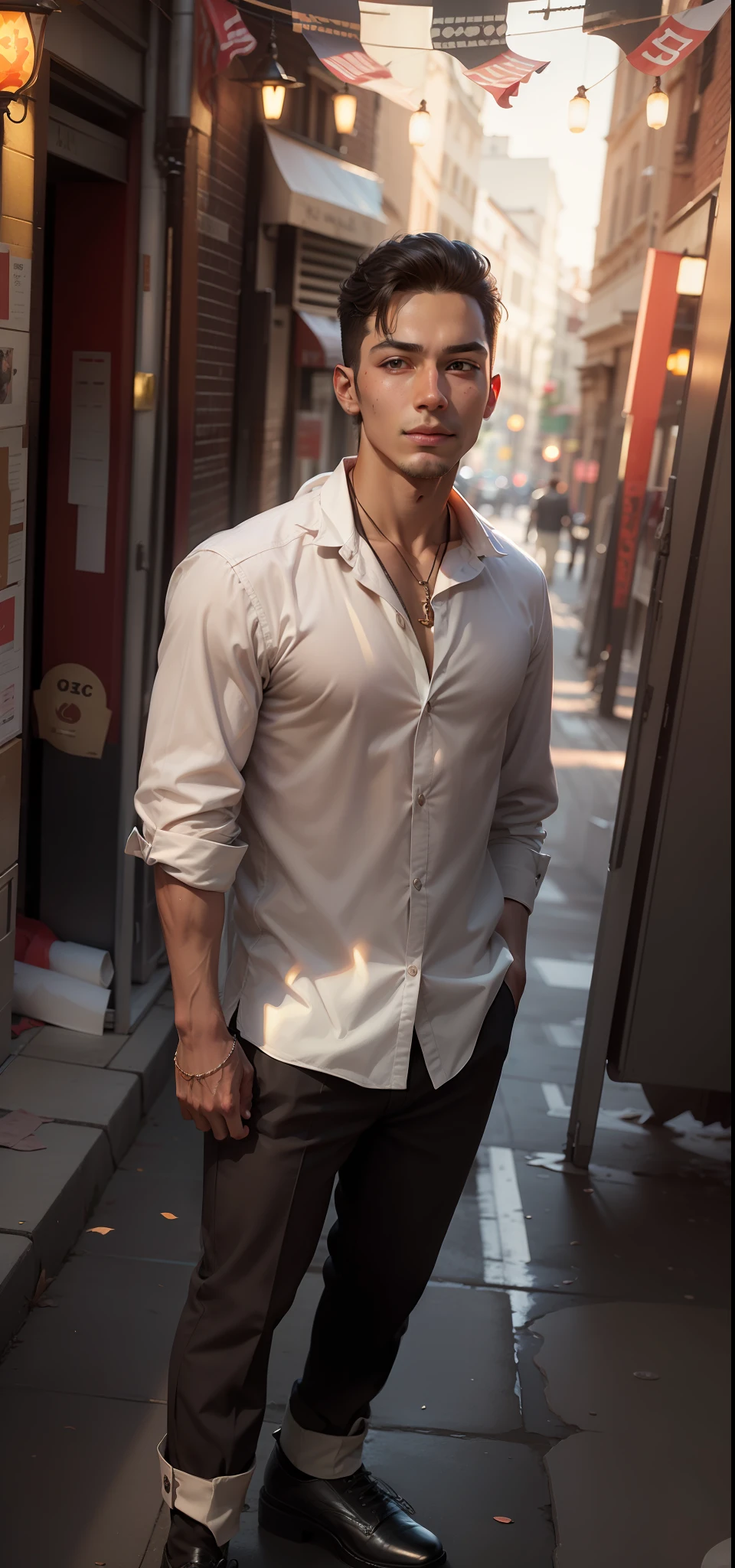 Change background, handsome boy 4k picture