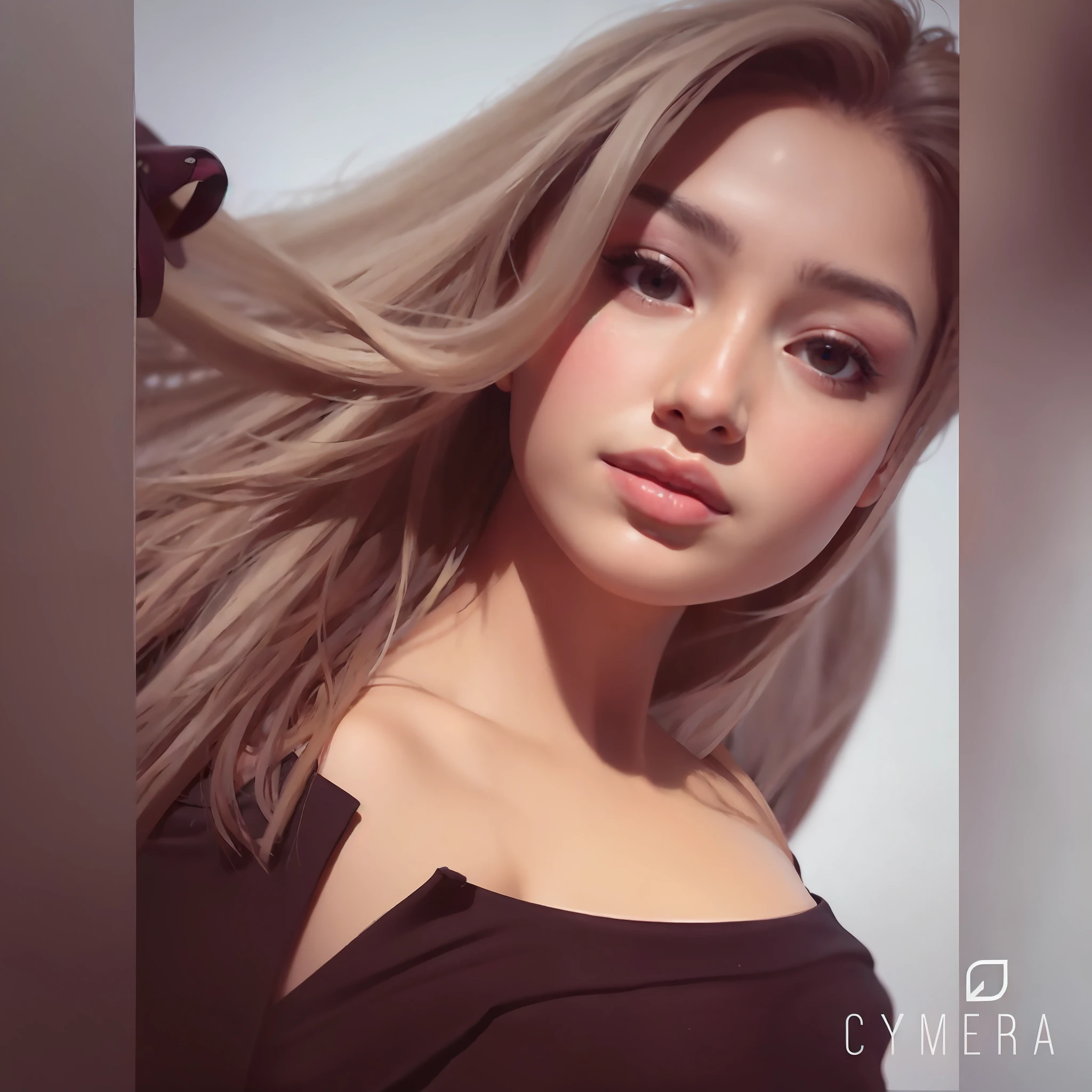 a close up of a woman with long hair and a black top, leaked image, leaked photo, she is about 1 6 , lorena avarez, she is about 2 0 years old, she is about 20 years old, 18 years old, by reyna rochin, 19-year-old girl, 1 8 yo