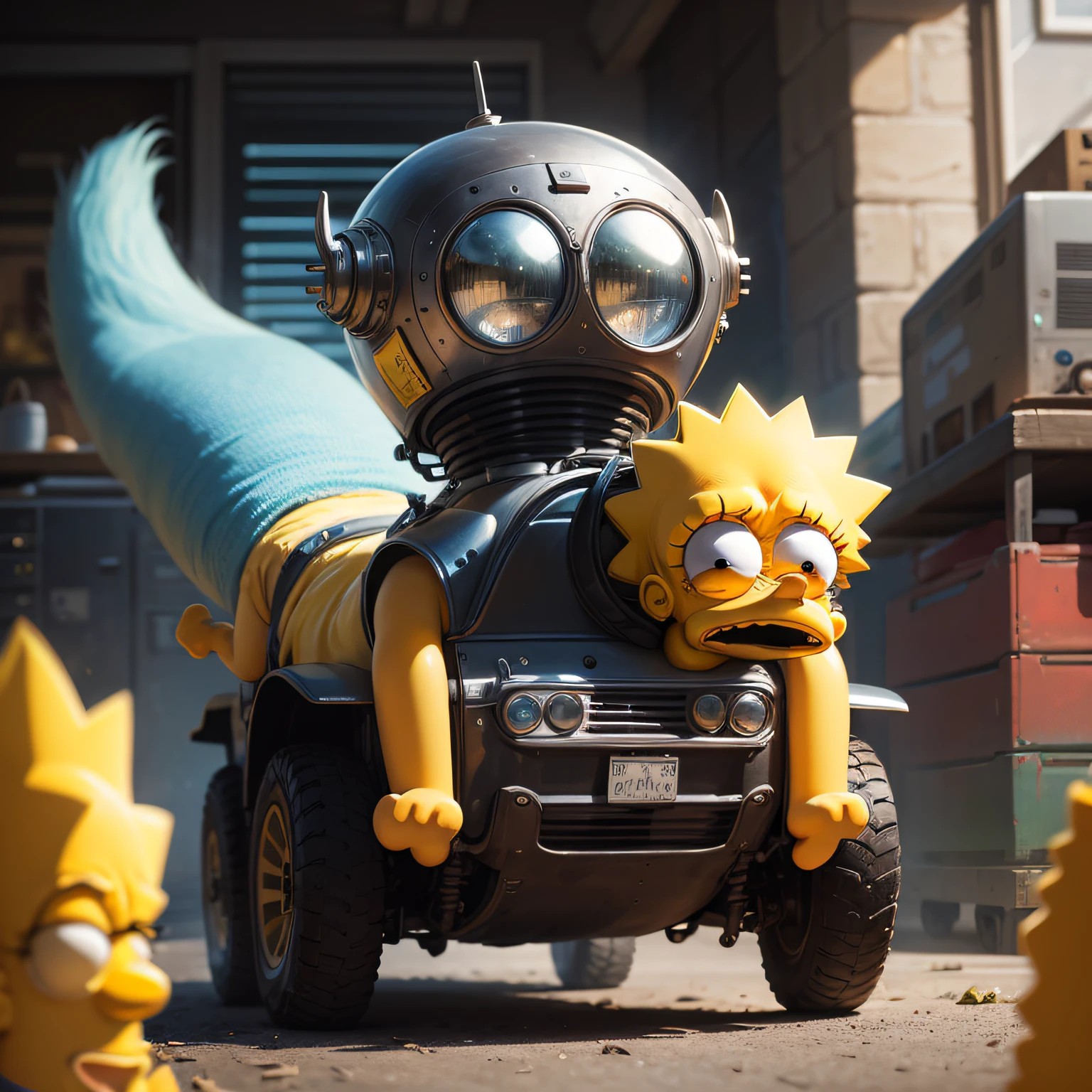 the futuristic Simpson --auto