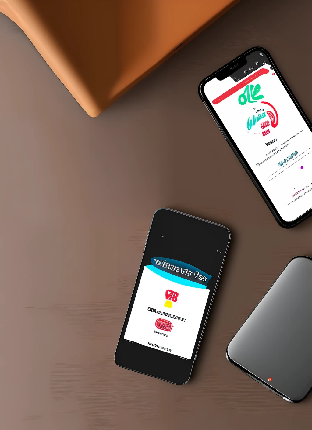 Create a logo For my digital store used the watches and cell phones as a reference and with the name shopvibes