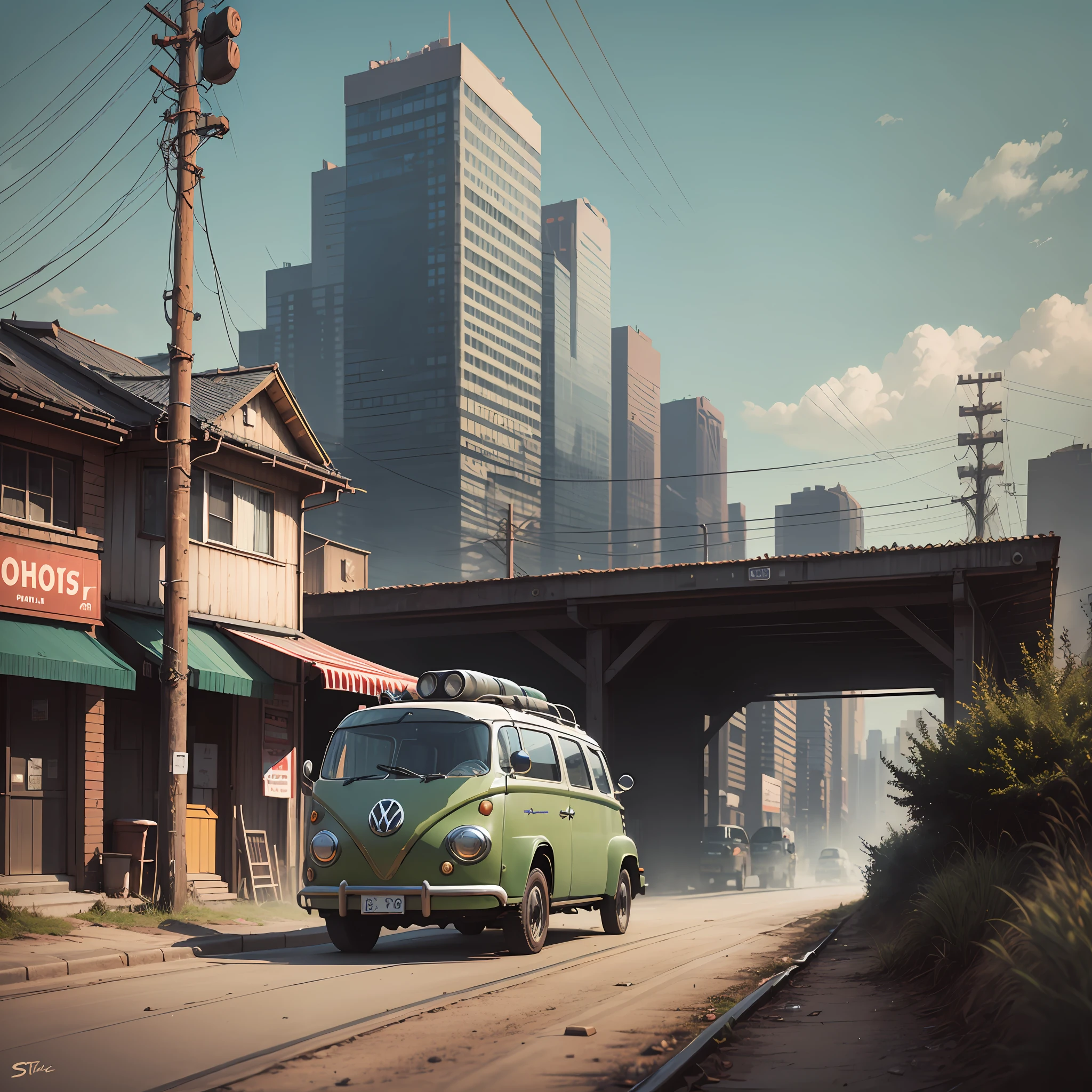Volkswagen Vehicle by Simon Stålenhag --auto --s2