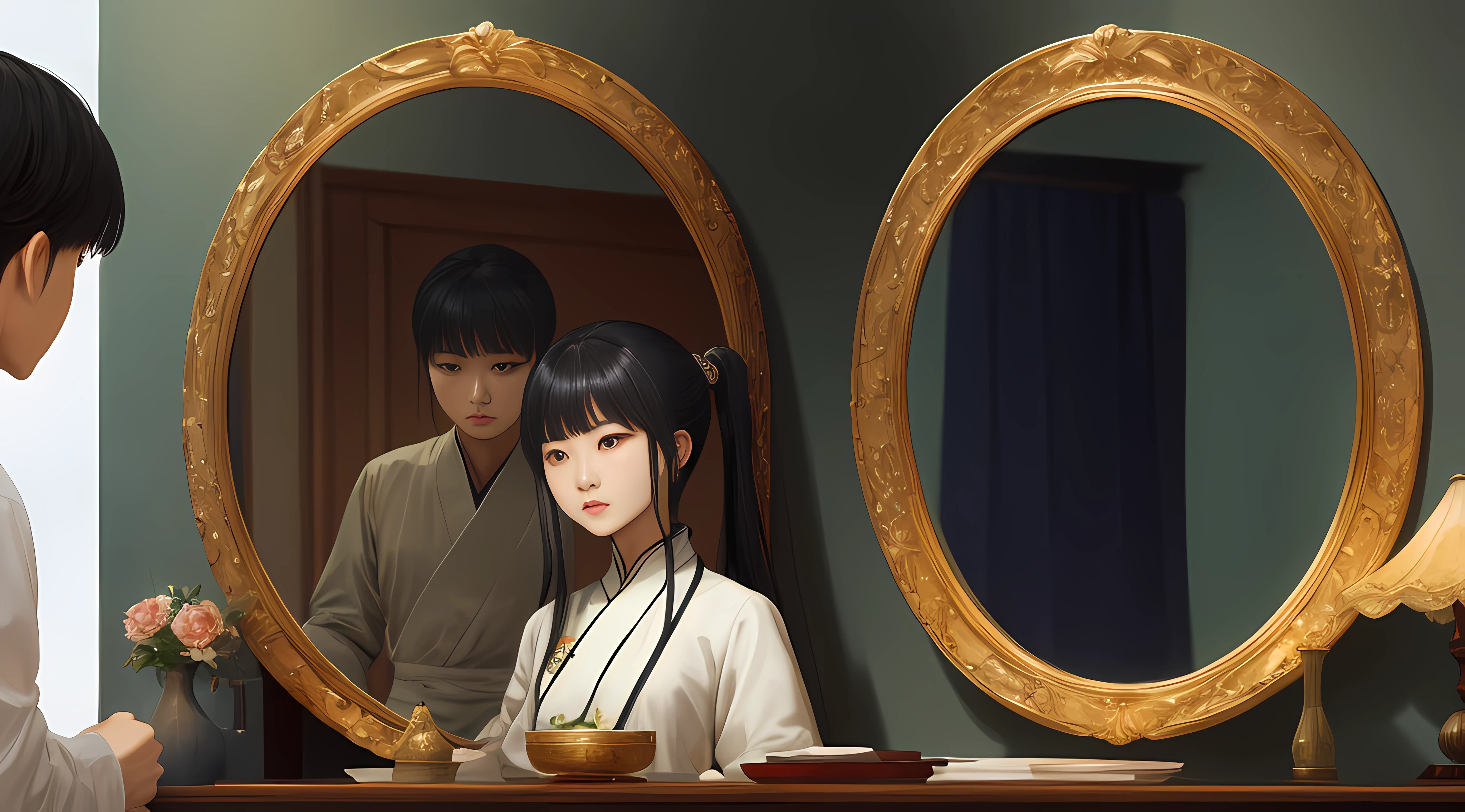 The three-dimensional beauty repeated the words again, and Mu Xiao reluctantly gave the approval, and at the same time gave an order of "mirror". --auto