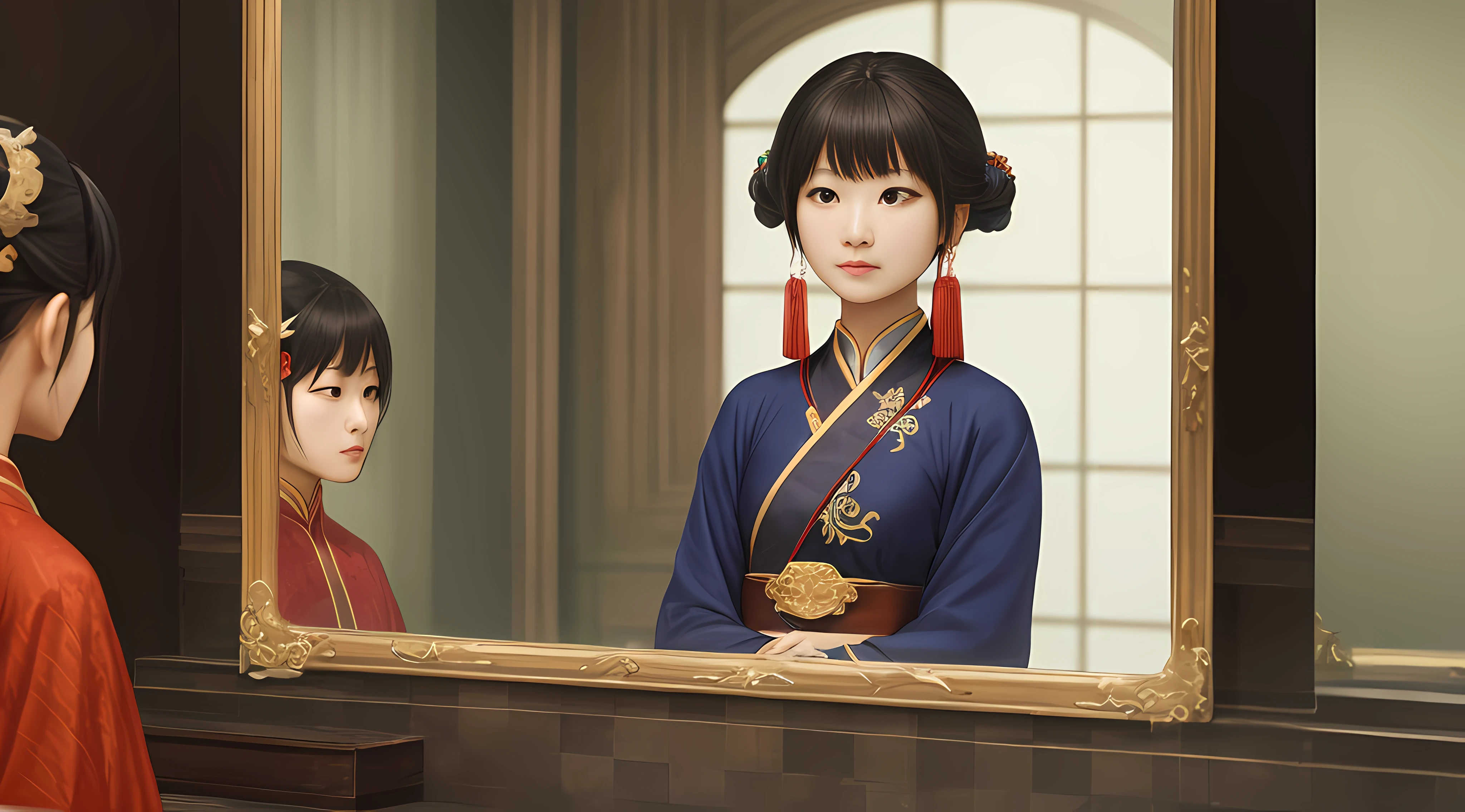 The three-dimensional beauty repeated the words again, and Mu Xiao reluctantly gave the approval, and at the same time gave an order of "mirror". --auto