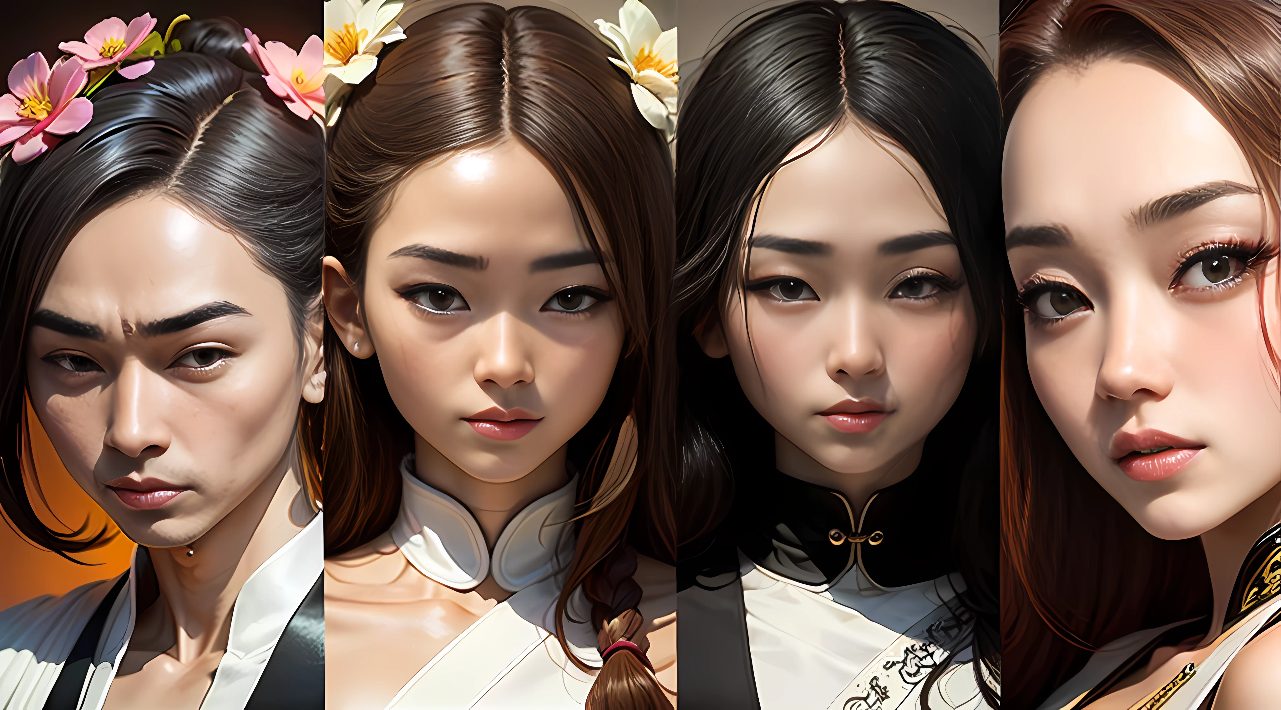 It clearly showed Mu Xiao's appearance at this time.
This is a face with straight features, mature and clear, gentle and elegant --auto