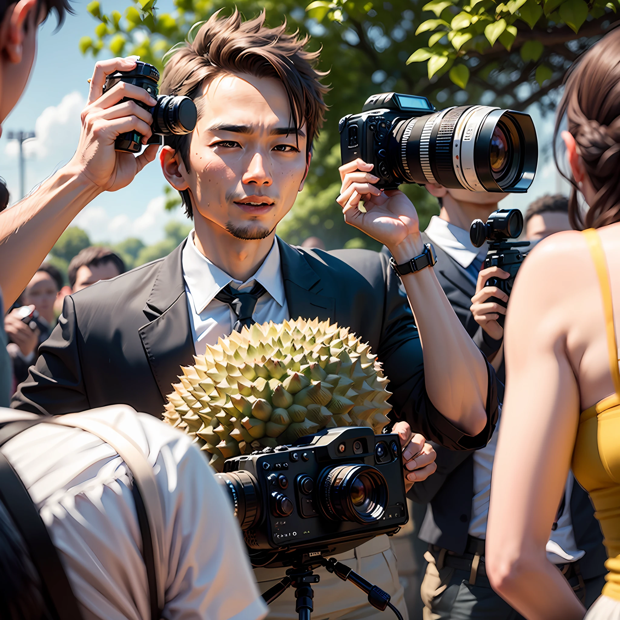 Durian filming a wedding --auto