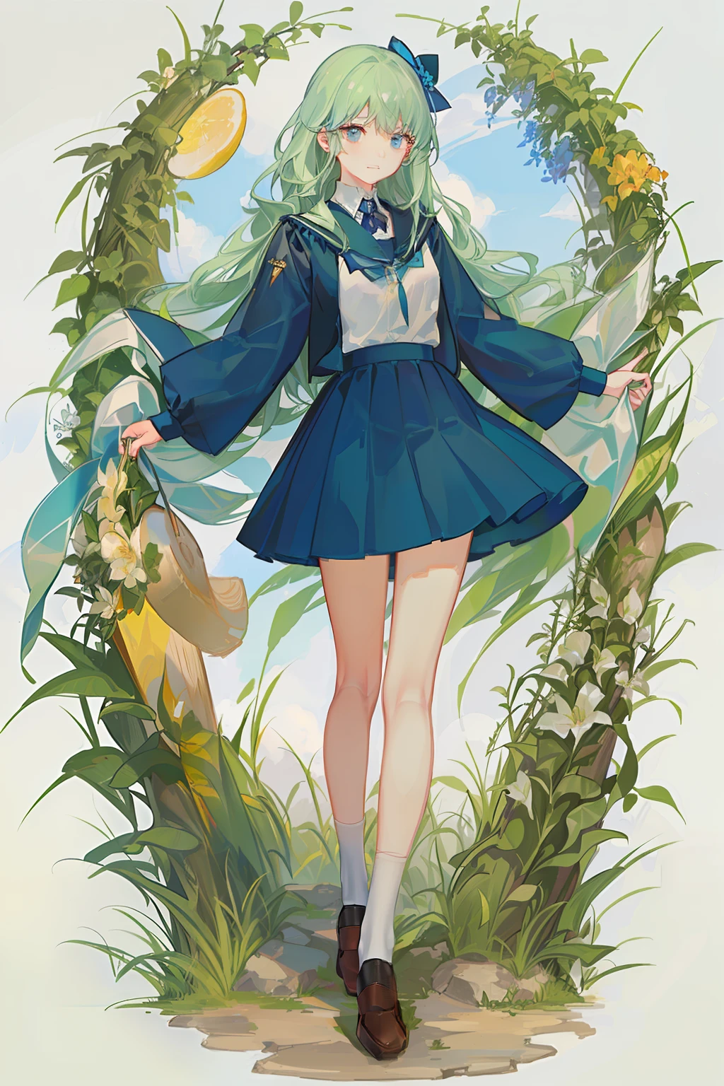 The graduation season poster with the theme of "Freeze the Midsummer, Don't Say Goodbye" is full of youthful atmosphere