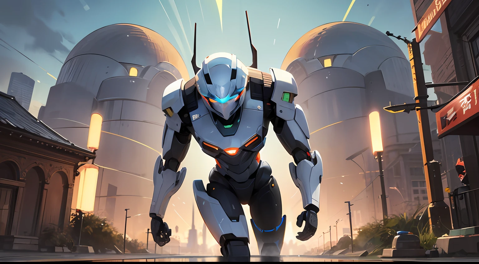The AI robot, having fulfilled its purpose, quietly observed the world it had helped save. Though devoid of emotions, it carried within it the satisfaction of a mission accomplished—an unwavering guardian of humanity's resilience.