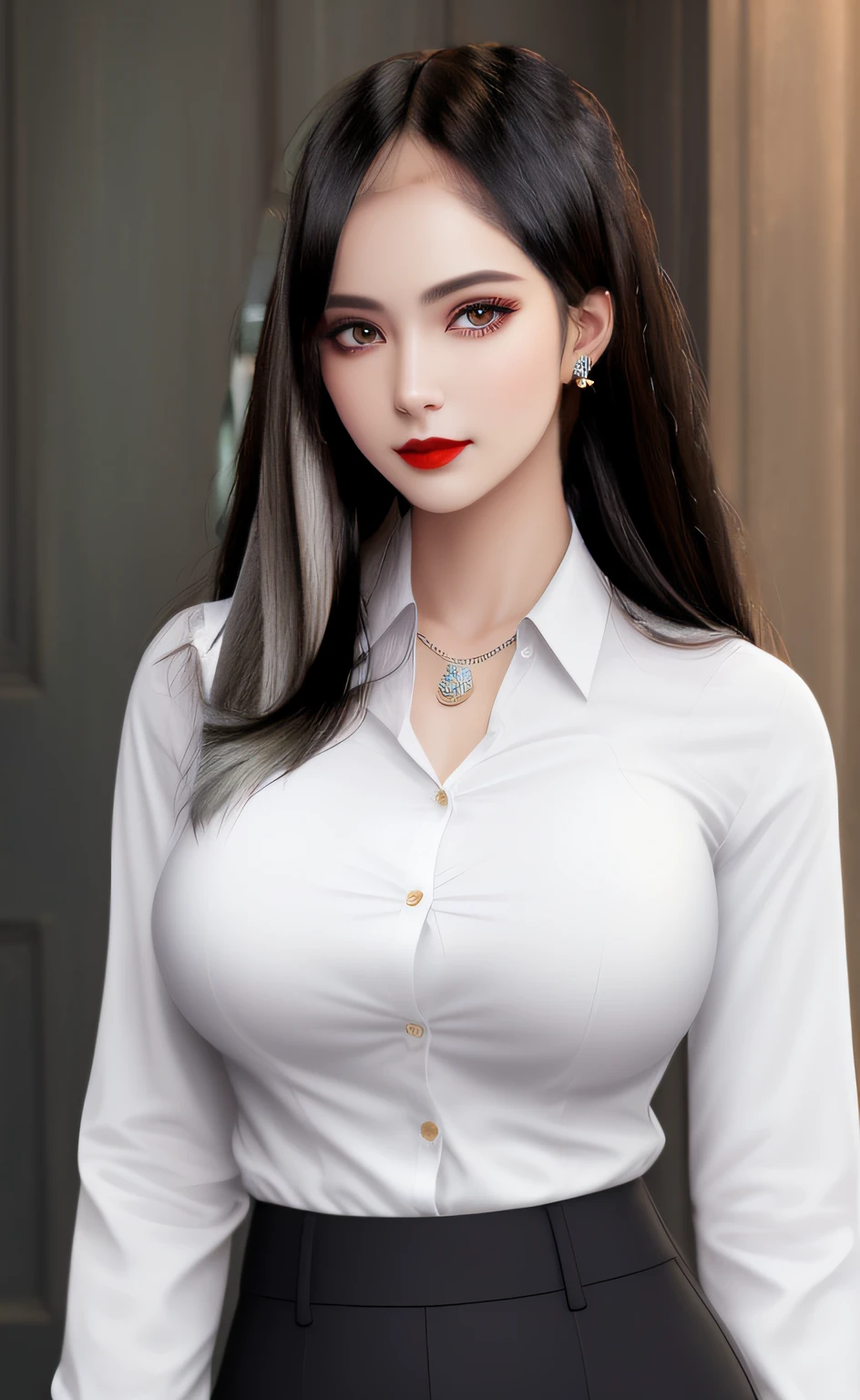 long dark hairs