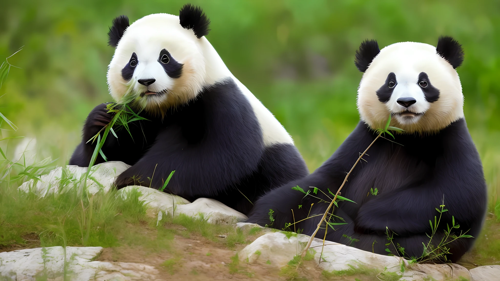 cute panda
