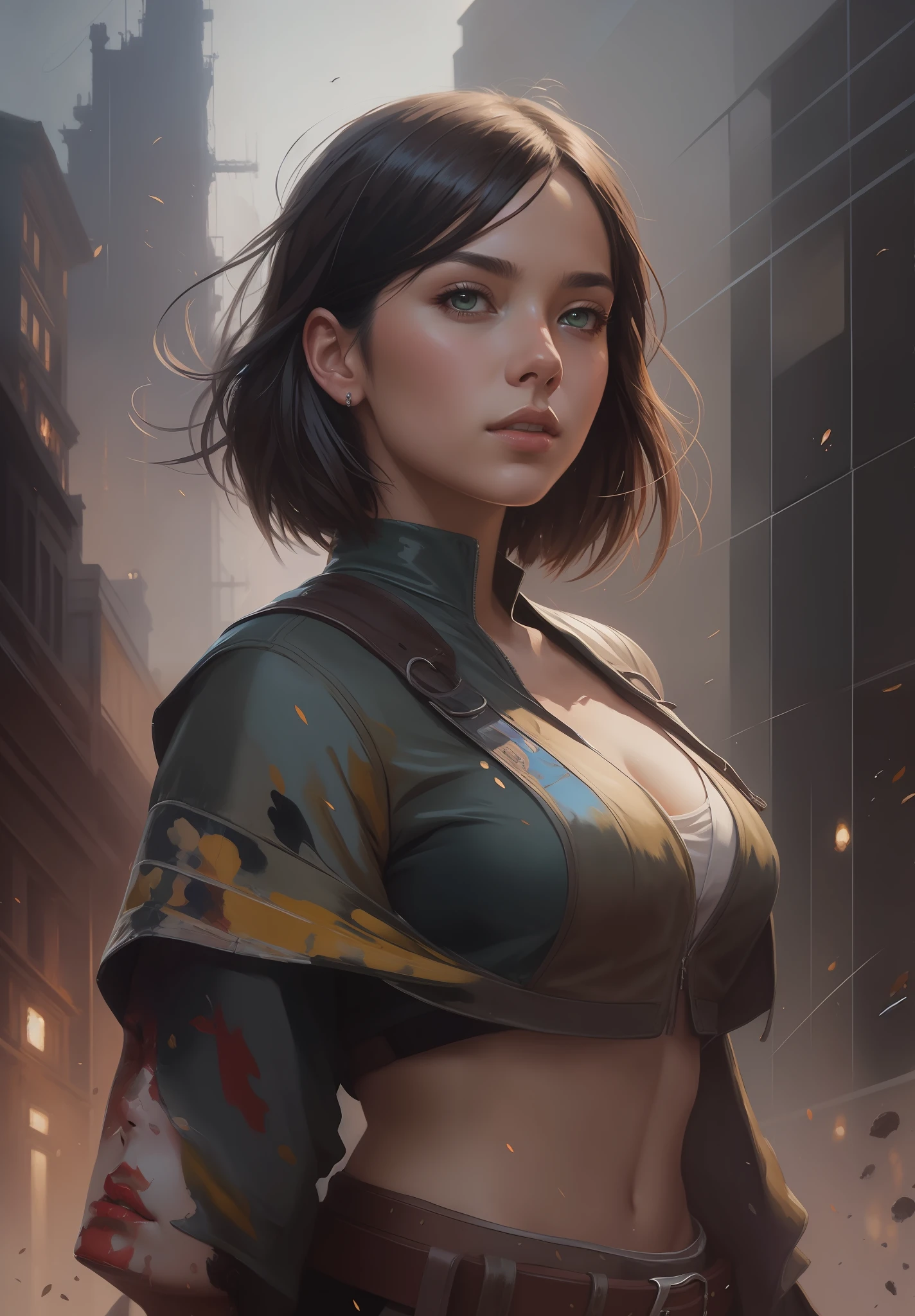 modelshoot style, (extremely detailed CG unity 8k wallpaper), full shot body photo of the most beautiful artwork in the world, beautiful women, professional majestic oil painting by Ed Blinkey, Atey Ghailan, Studio Ghibli, by Jeremy Mann, Greg Manchess, Antonio Moro, trending on ArtStation, trending on CGSociety, Intricate, High Detail, Sharp focus, dramatic, photorealistic painting art by midjourney and greg rutkowski