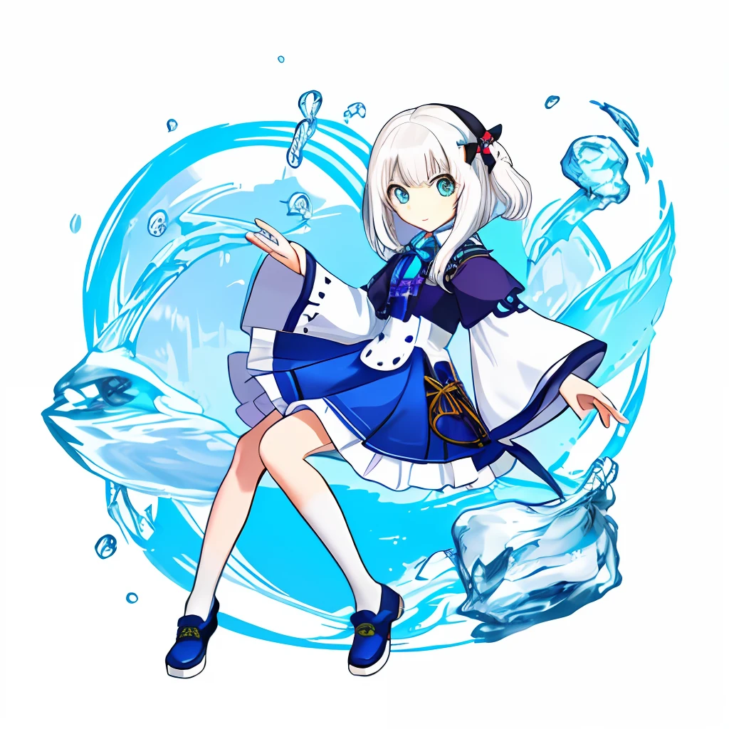 White-haired loli