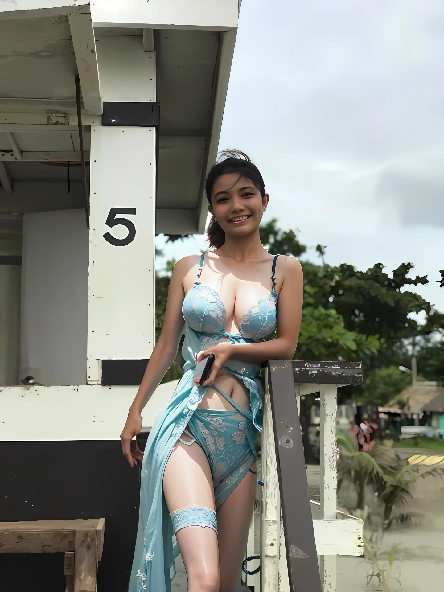 sexy, cleavage, detailed, no pantie