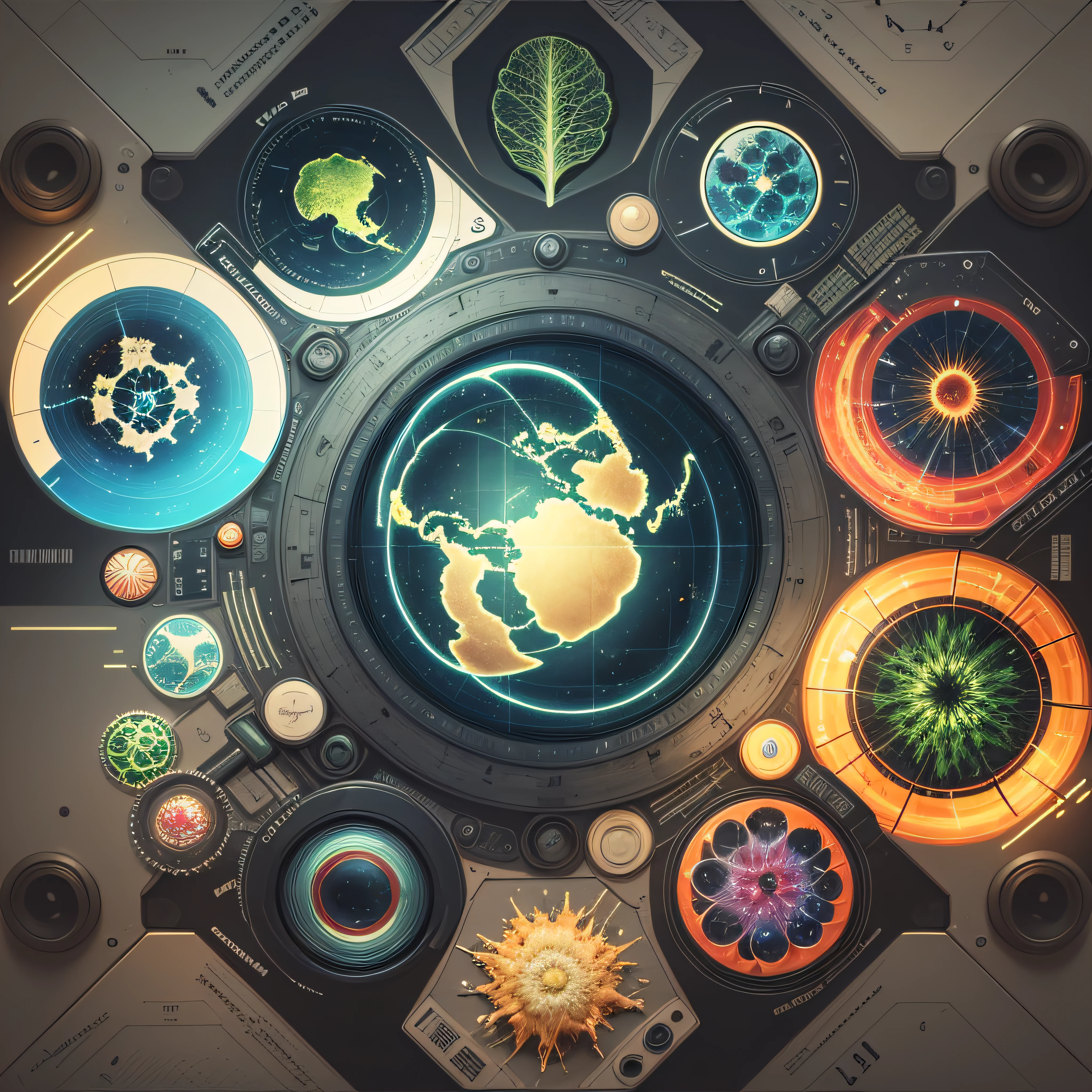 create a 2,048 x 1,152 pixel resolution banner on the theme: Science and Biology