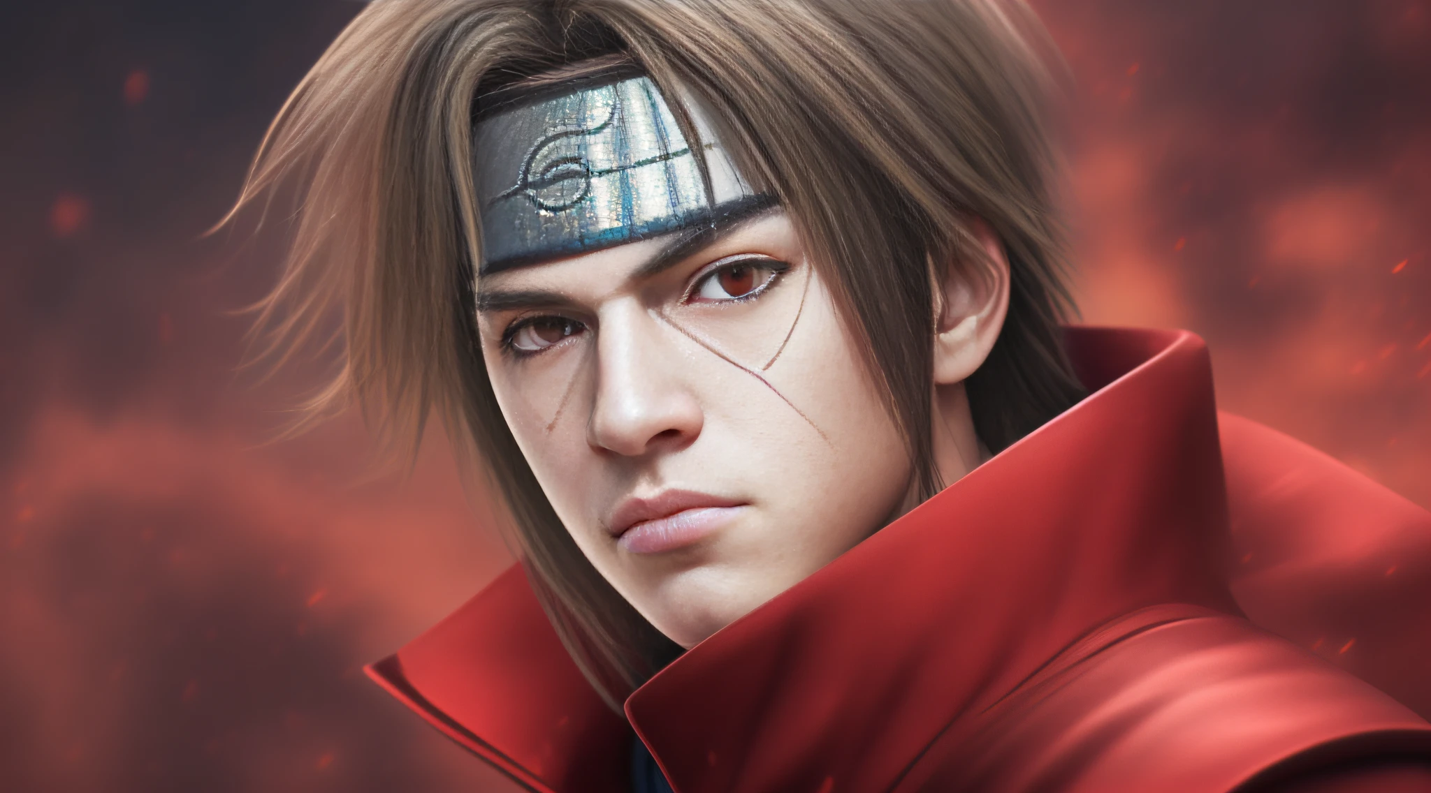 uchiha itachi as a handsome prince, (8K, best quality: 1.2), (masterpiece: 1.37), (photo, photorealistic: 1.37), (ultra-high resolution)
