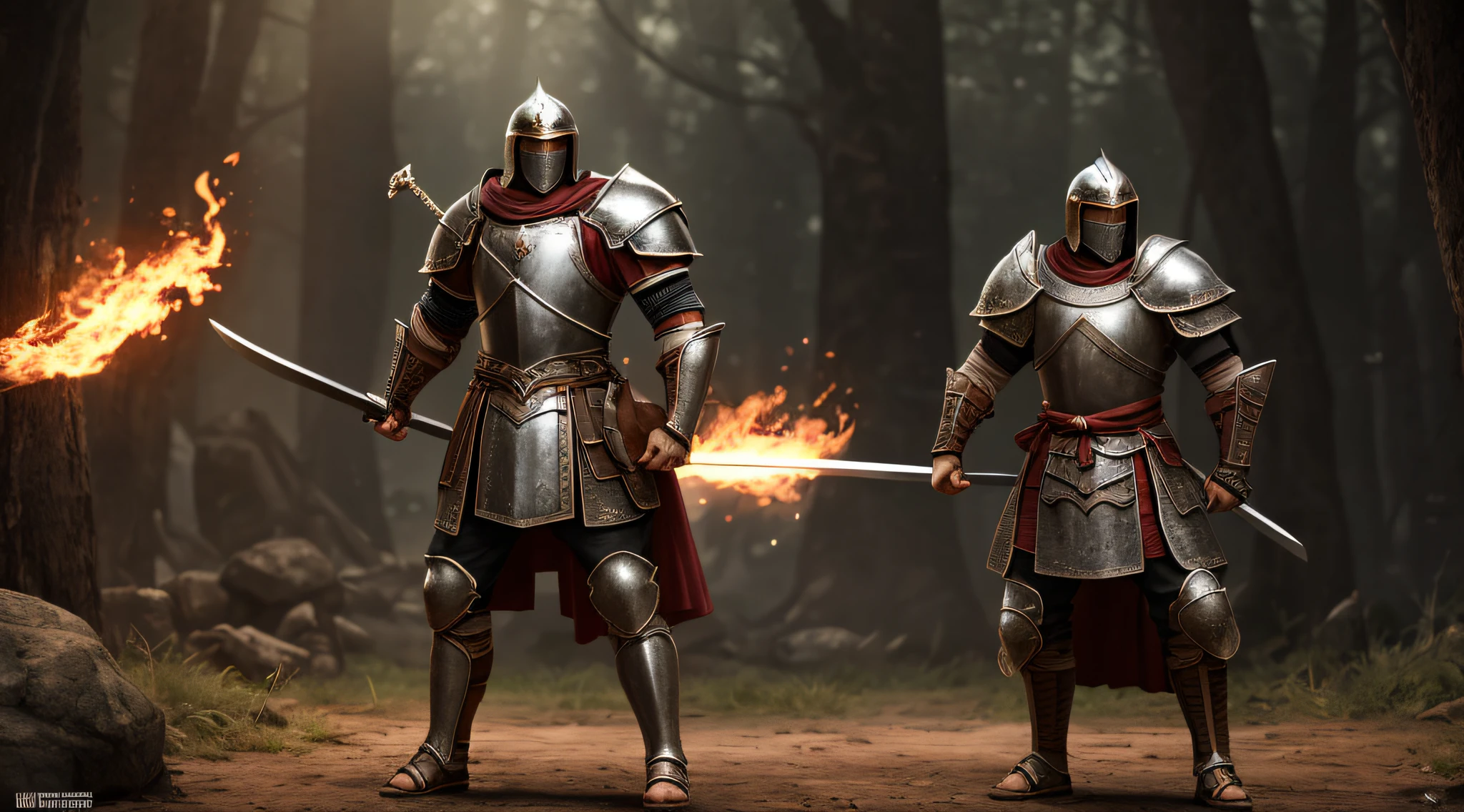epic medieval warrior spartan, full body, background dark, 8k, ultra realistic, cinematic, hiper detailed --auto