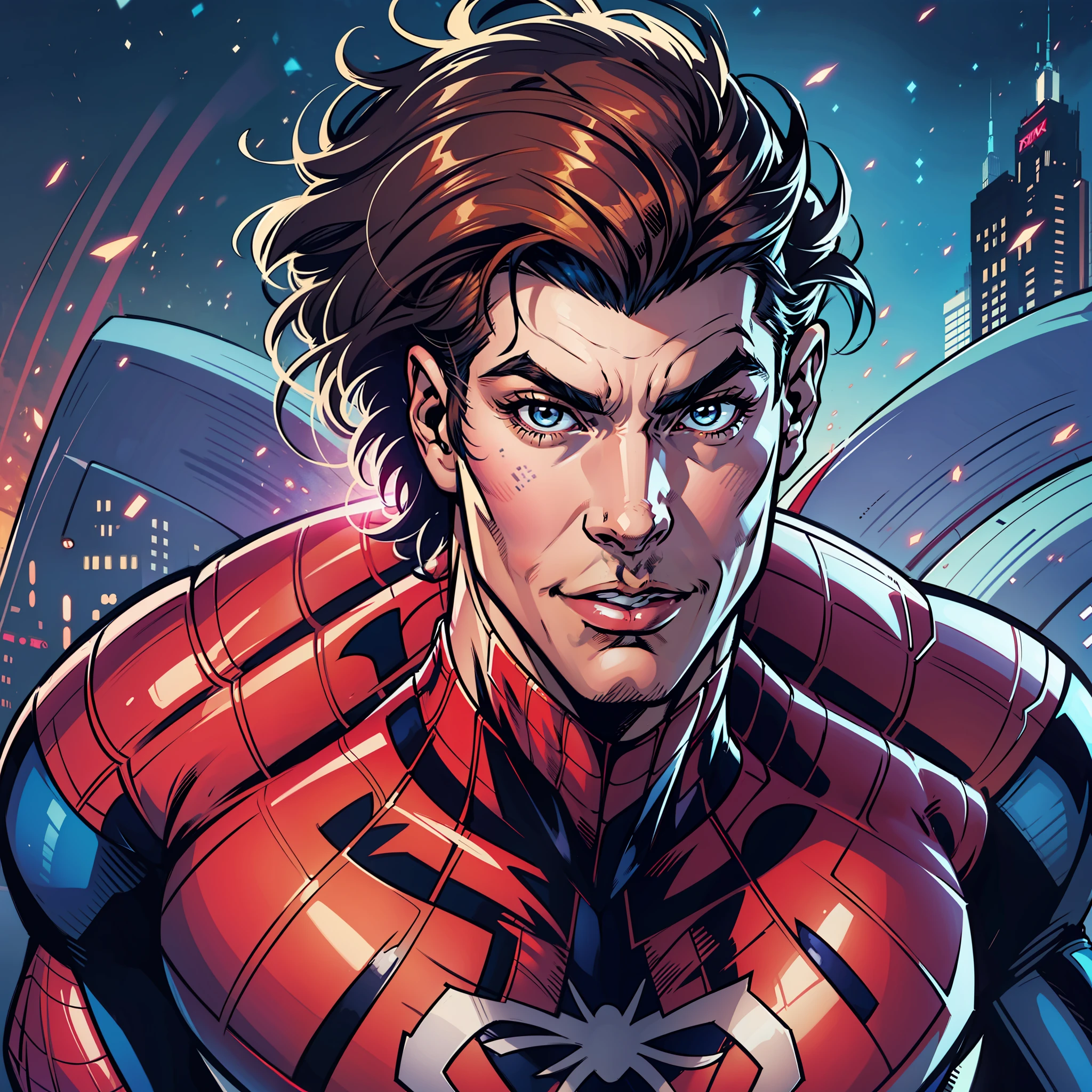 1Epic Spider-Man Epic Avatar, Marvel, Spectacular Spider-Man, Andrew Garfield,, Comics, Avatar Art, Closeup