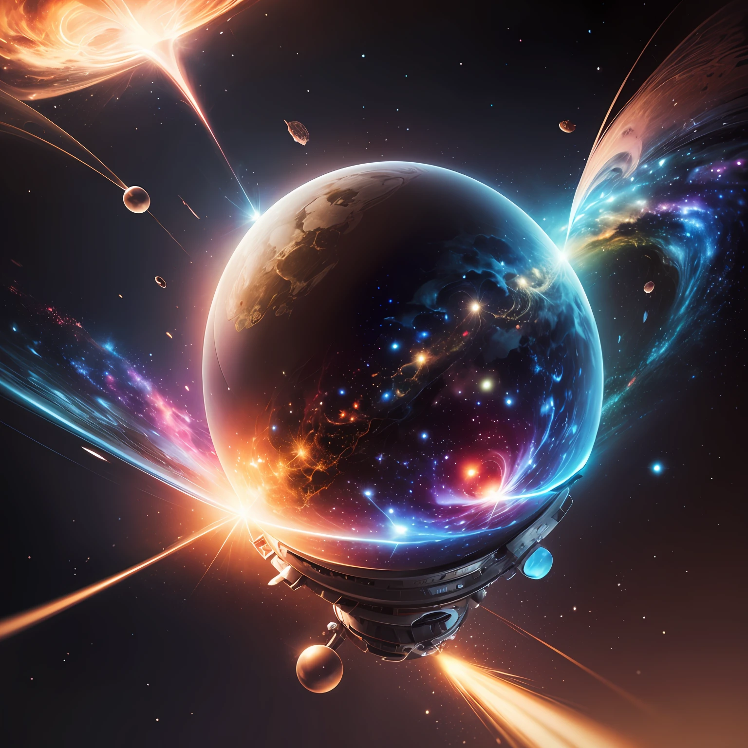 Put a universe background --auto