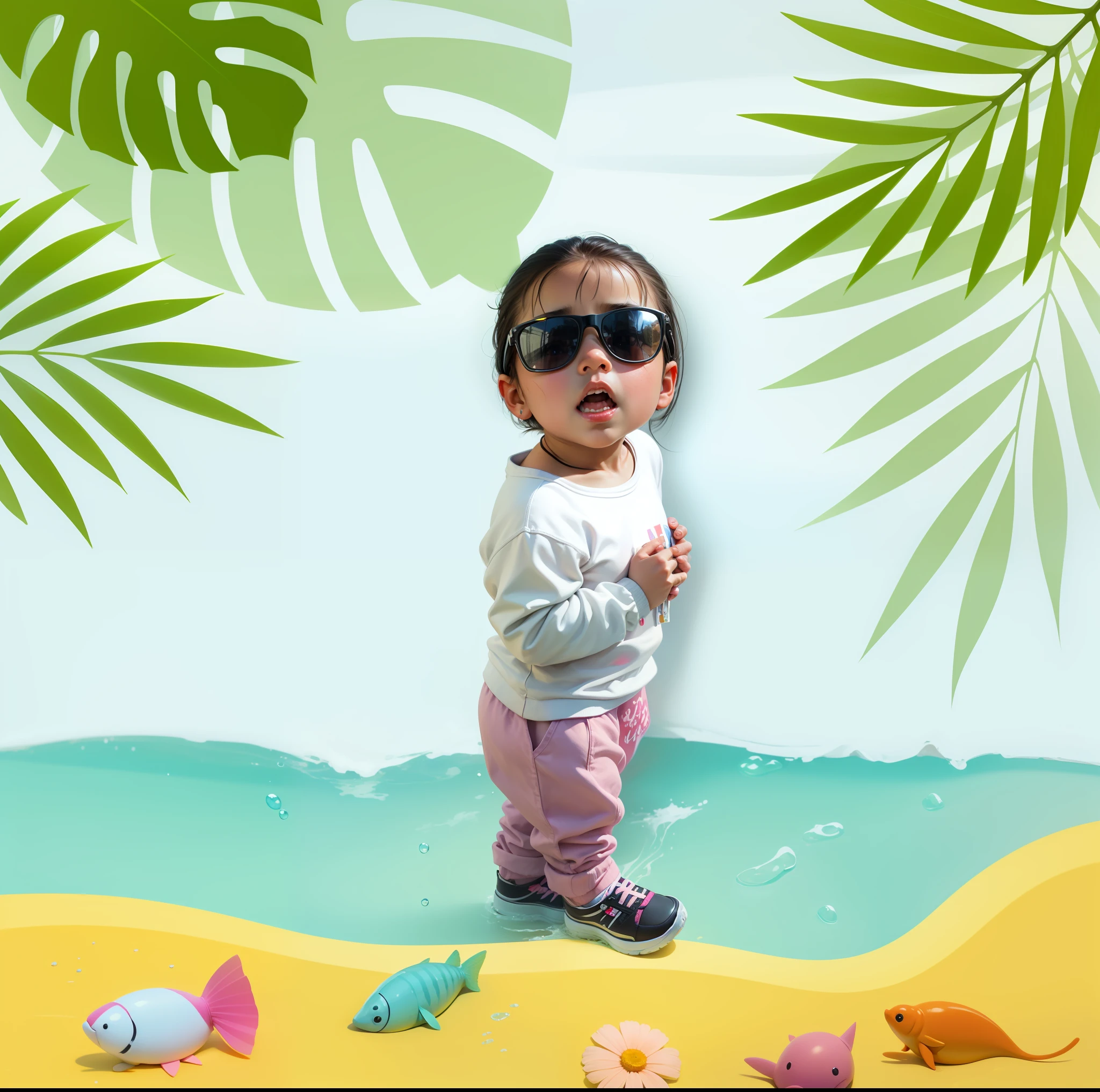 Baby yodah , (hyper realism:1.1), (detailed:1.2) Beautiful girl