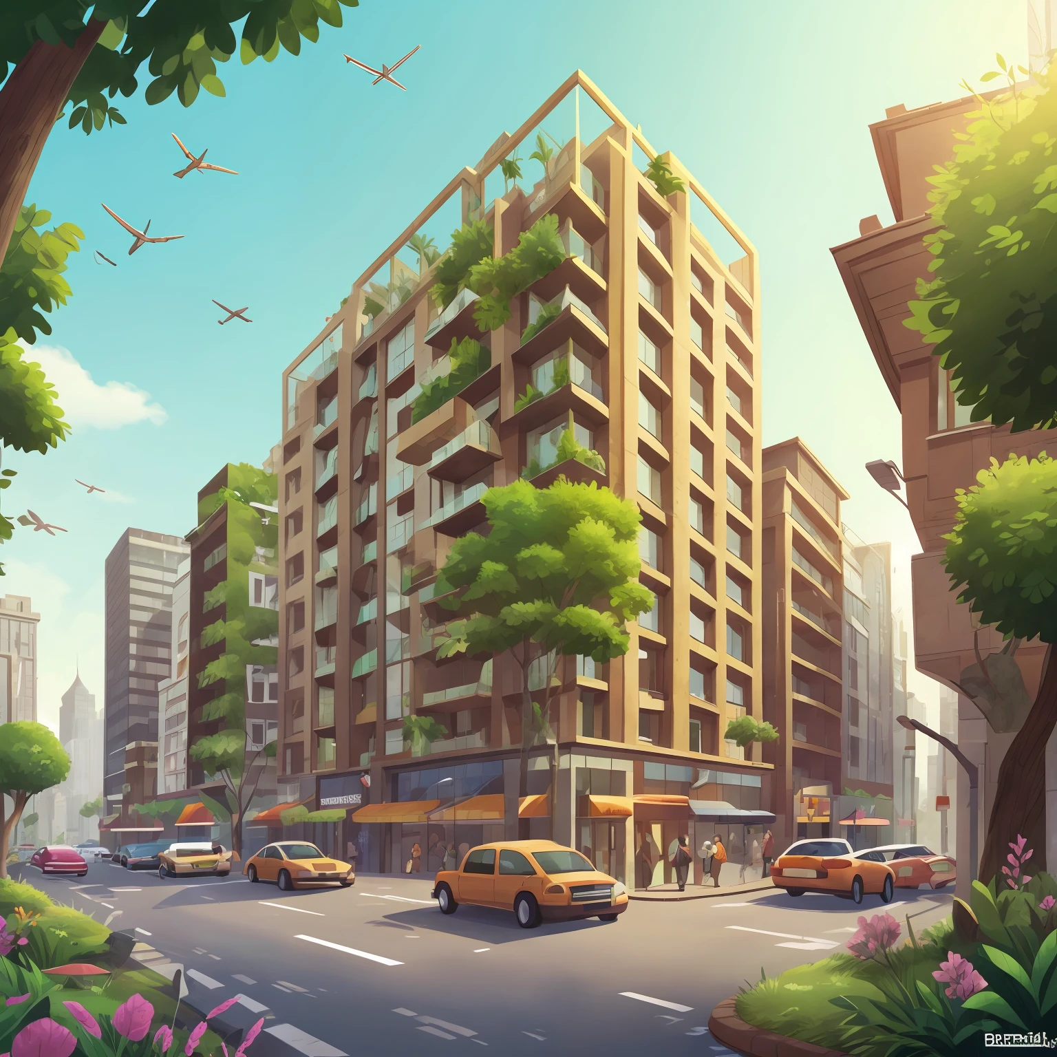 image about location of buildings --auto