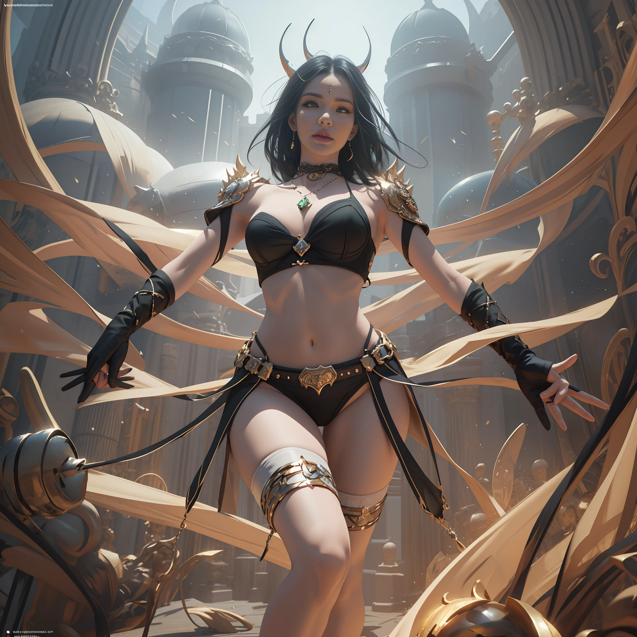 Full body woman essay of stunning beauty, Celtic warrior, dynamic pose, perfect detailed face, detailed symmetrical hazel eyes detailed with circular iris, realistic, stunning realistic photography, 3d render, octane render, intricately detailed, cinematic, trend in artstation, isometric,, hand drawn, dark, erte 12k, high definition, cinematic, , Smooth, Ultra High Definition, 8K,