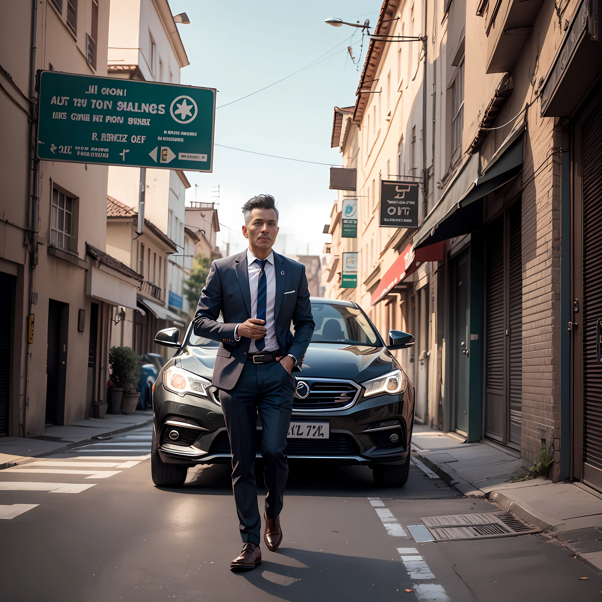 a man step out from his comfort zone --auto