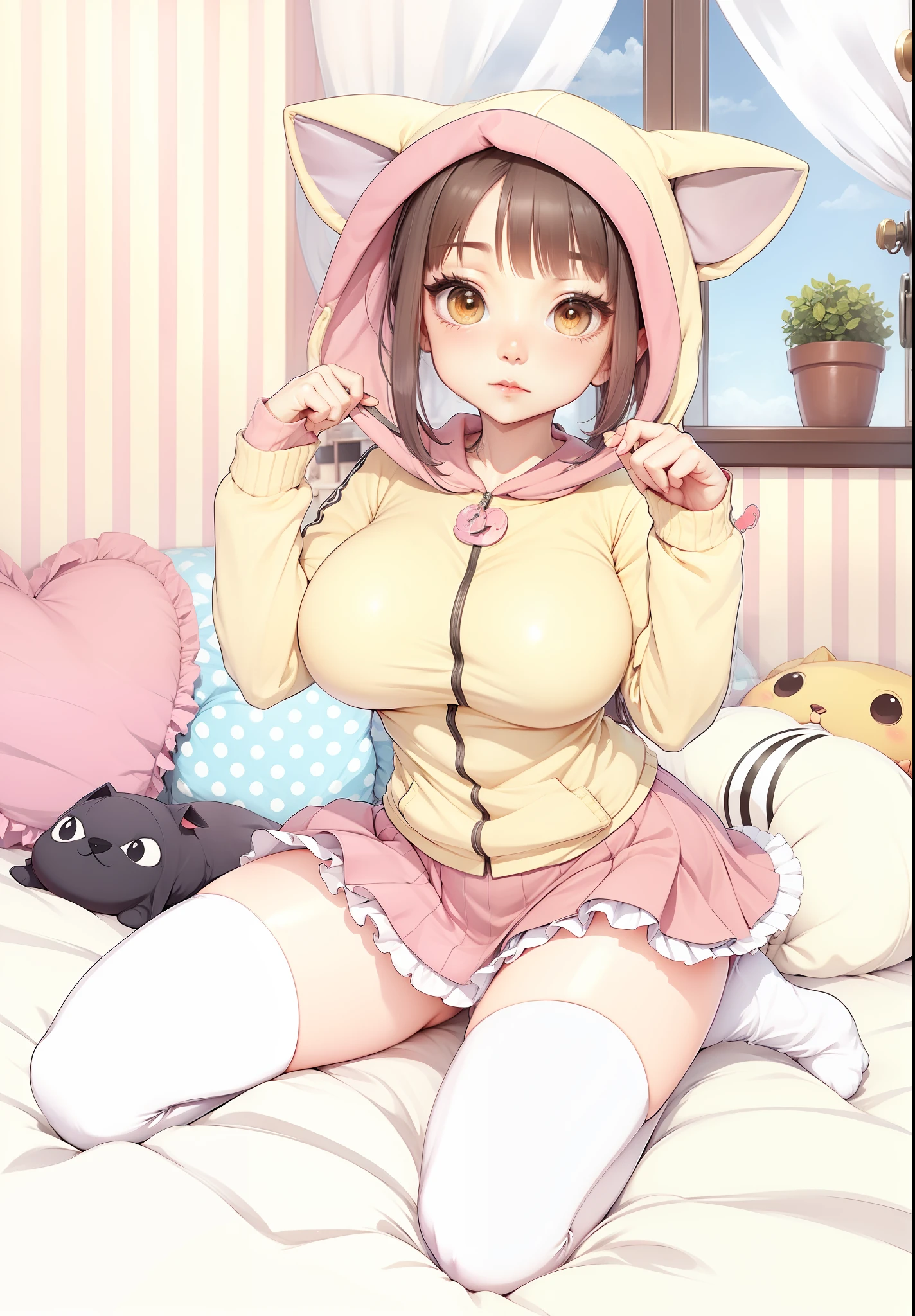Loli, 8k, invisible clothes
