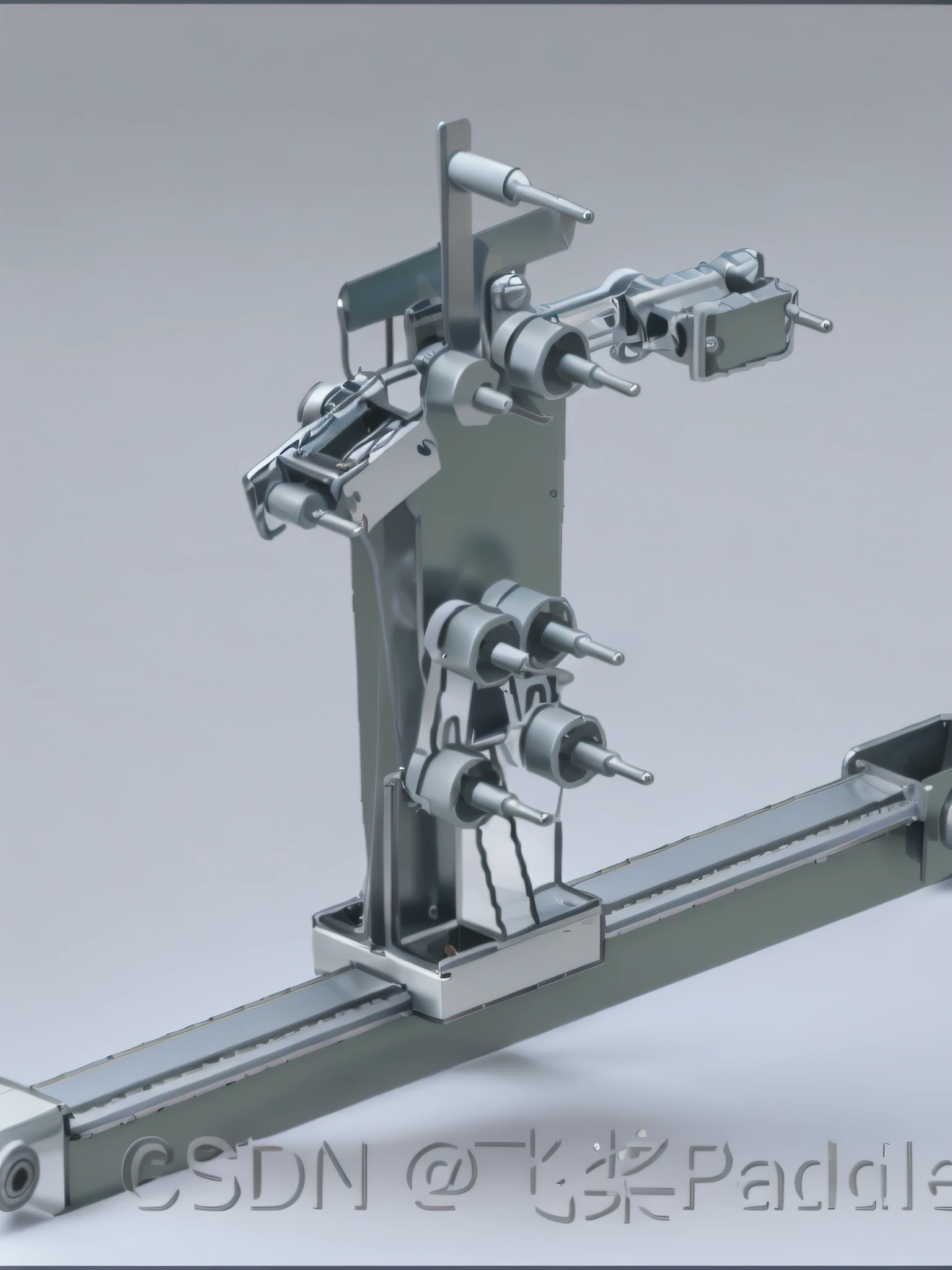 a close up of a machine with a handle and a lever, conceptual, cad design of lawnmower, drawn, assembly drawing, 2d side view, detailed mechanical design, single line, single file, side perspective, line drawn, cad, pod racer, 3d, 3 d, centerframe, up-angle view, depth detail, posed, digital model