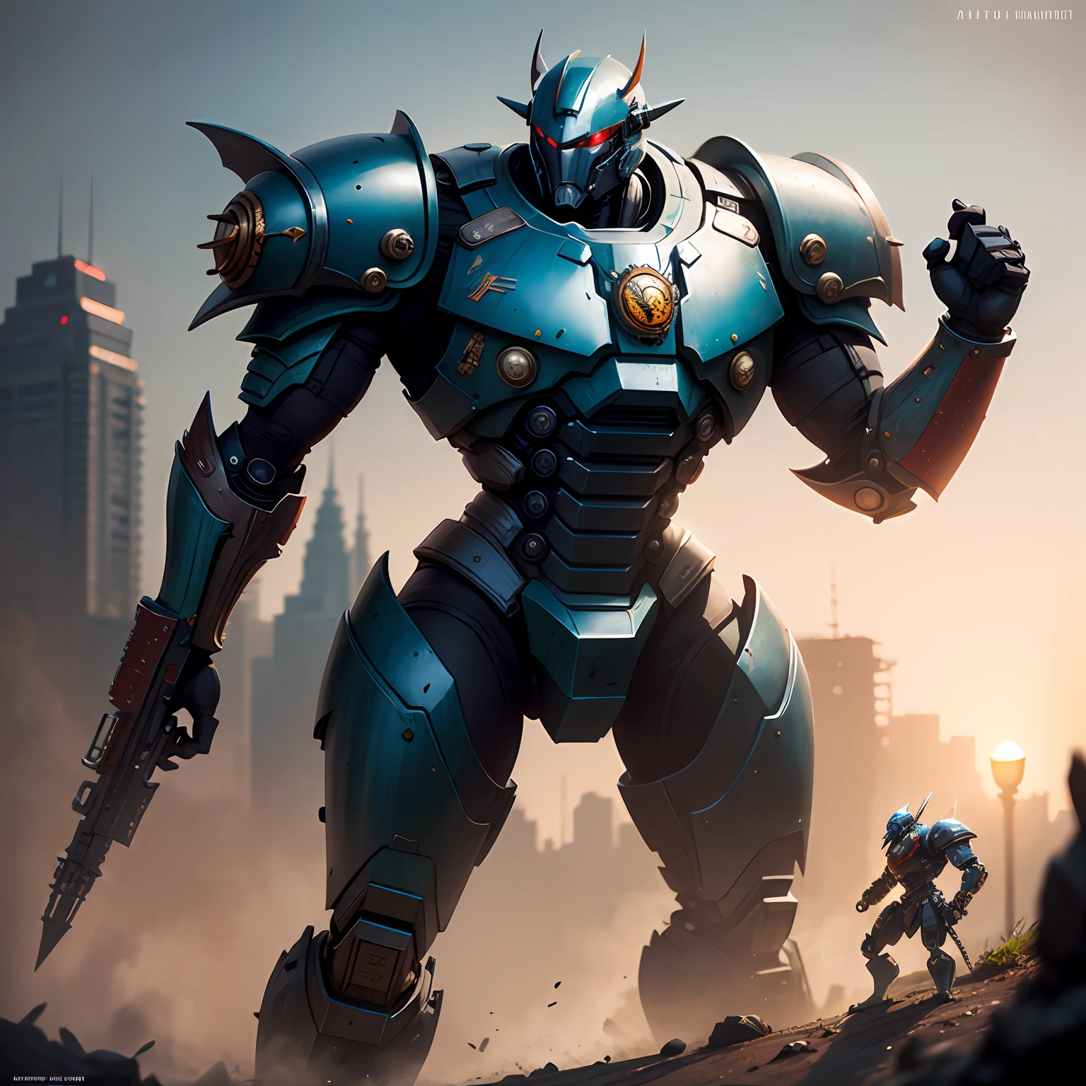 Armor Warrior, Pacific Rim, Mech, Warhammer 40K, Armor, Mechanic, --auto