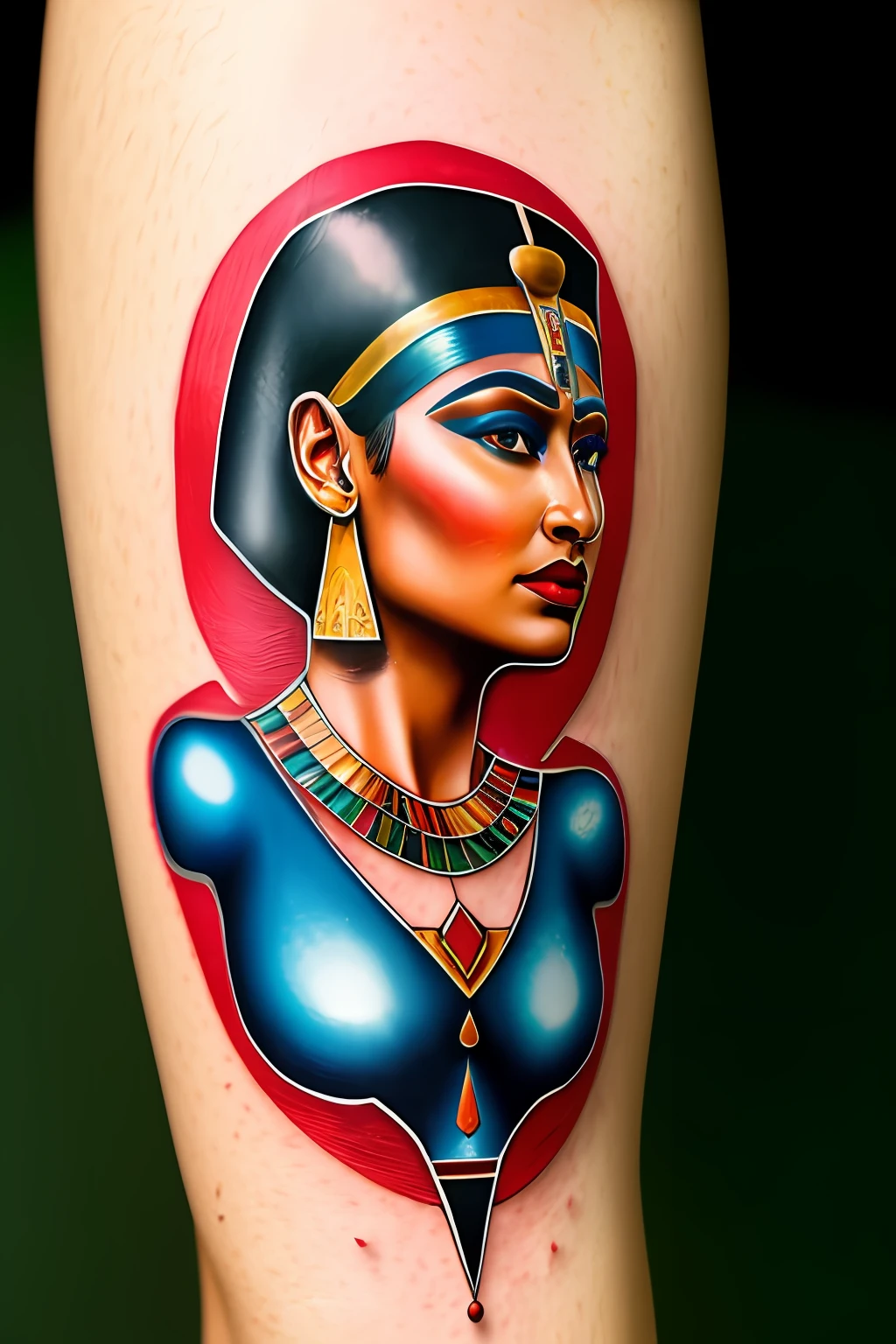 beautiful egyptian mature milf, cleopatra, pharaoh, elegant short bob hairstyle, egyptian palace, egyptian jewelry, micro bikini, ((large breasts, neckline, thick thighs, hourglass figure)), photorealistic, photo, masterpiece, realistic, realism, photorealism, high contrast, photorealistic digital art trend in Artstation 8k HD detailed high definition realistic, detailed, armor, best quality, ultra high res, (photorealistic: 1.4),, high resolution, detailed,  raw, sharp photo re, by Lee Jeffries Nikon D850 film Stock Photography 4 Kodak Portra 400 camera f1.6 lens rich colors hyper realistic texture dramatic unreal lightingEngine trend in ArtStation CineStill 800, traditional tattoo