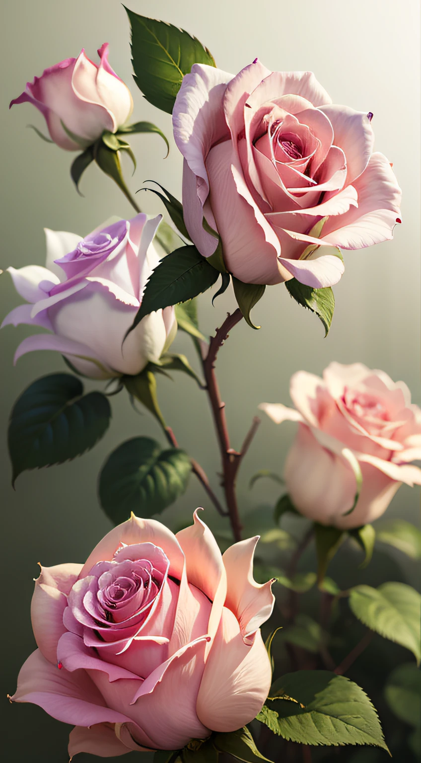 white rose,background blur
