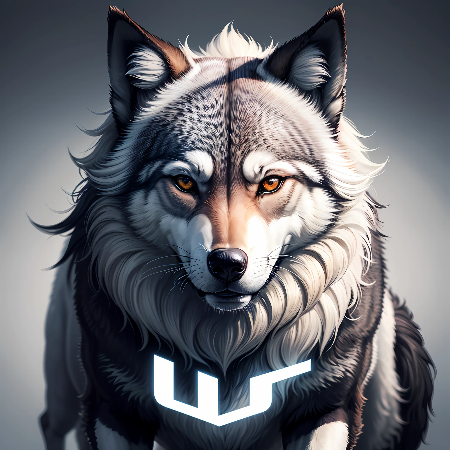 ((ultra-detailed)), InWolf logo --auto
