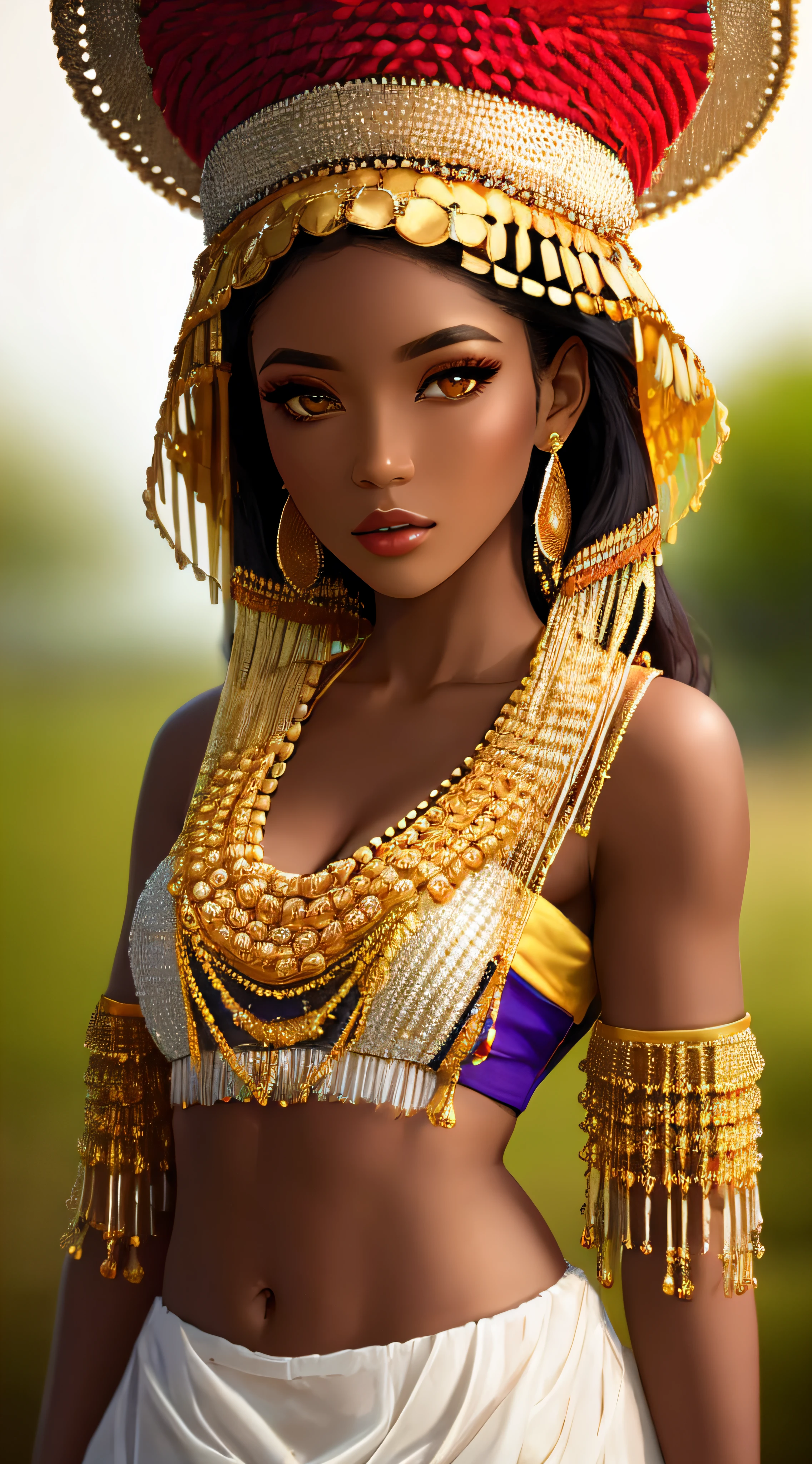 Masterpiece, absurdres,award winning photo, extremely detailed, amazing, fine detail, extremely detailed eyes and face, by lee jeffries nikon d850 film stock photograph 4 kodak portra 400 camera f1.6 lens rich colors hyper realistic lifelike texture dramatic lighting unrealengine trending on artstation cinestill 800 tungsten, (golden eyes:1.195)
SSAHC, a woman in a white dress made of beads and a magnificent hat , wearing SSAHC, (((upper body picture)))