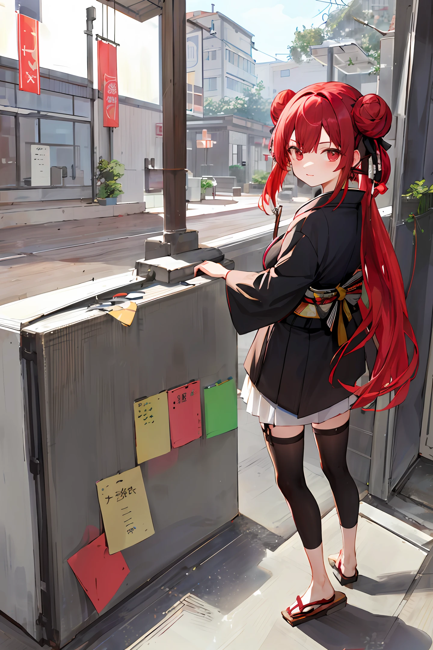 Work at the gas station