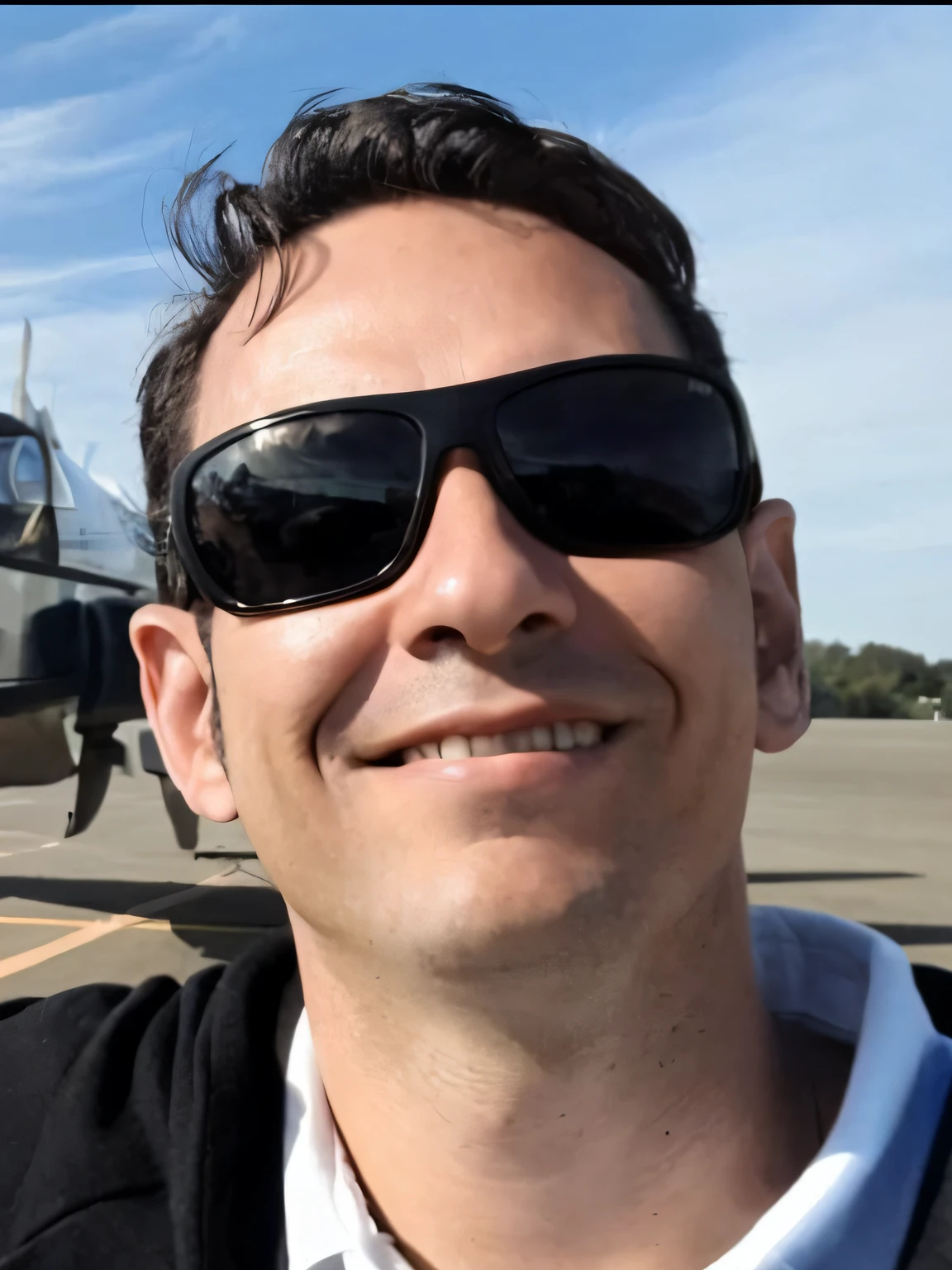 arafed man in sunglasses standing in front of a jet plane, avatar image, headshot profile picture, profile image, taken in the early 2020s, craig mallism, professional picture, icaro carvalho, twitch streamer / gamer ludwig, 4 0 years old man, profile shot, profile picture, profile picture 1024px