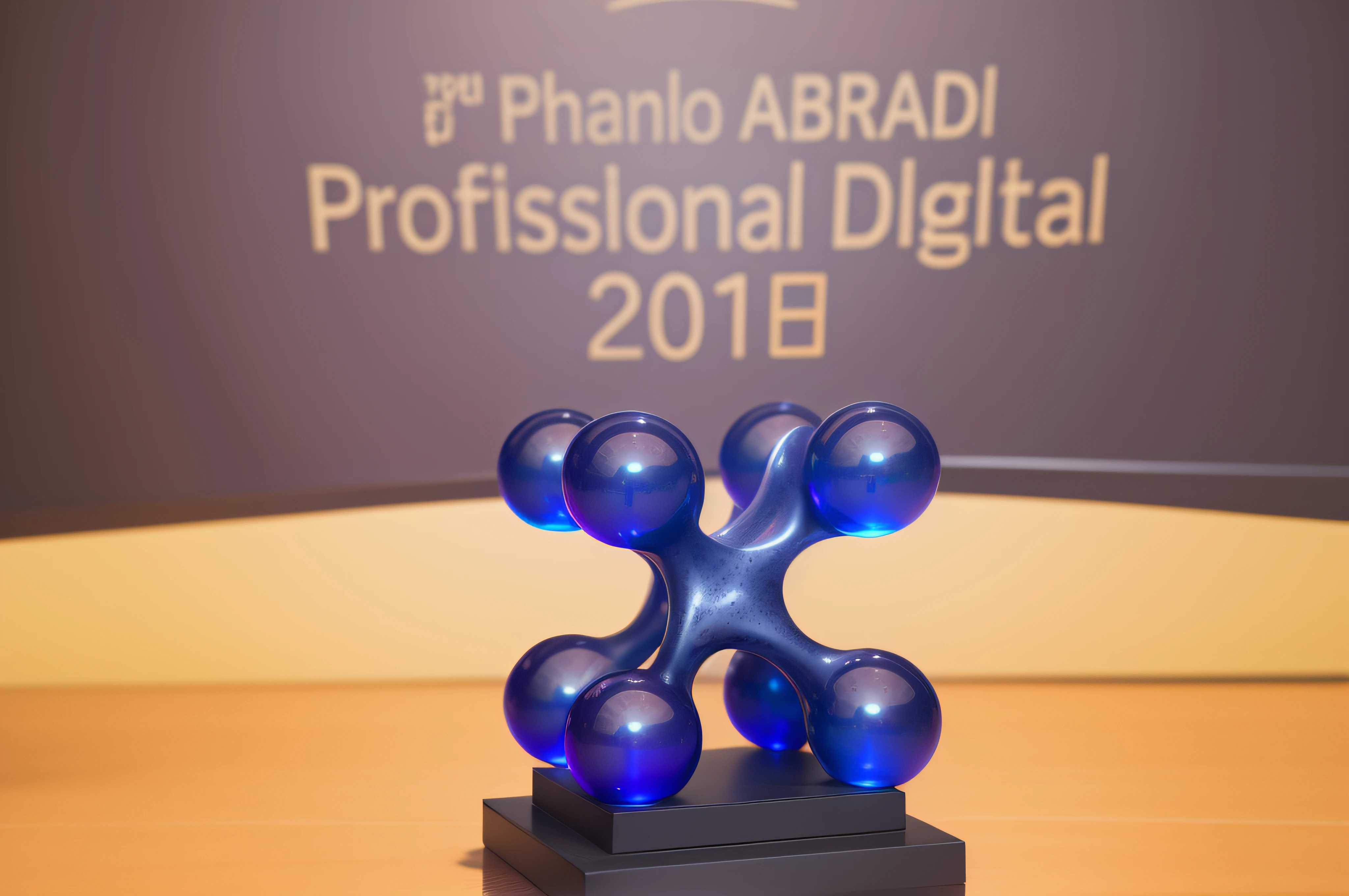remove the background leave only the trophy, increase the quality of the trophy leave in ultra HDR 4K --auto