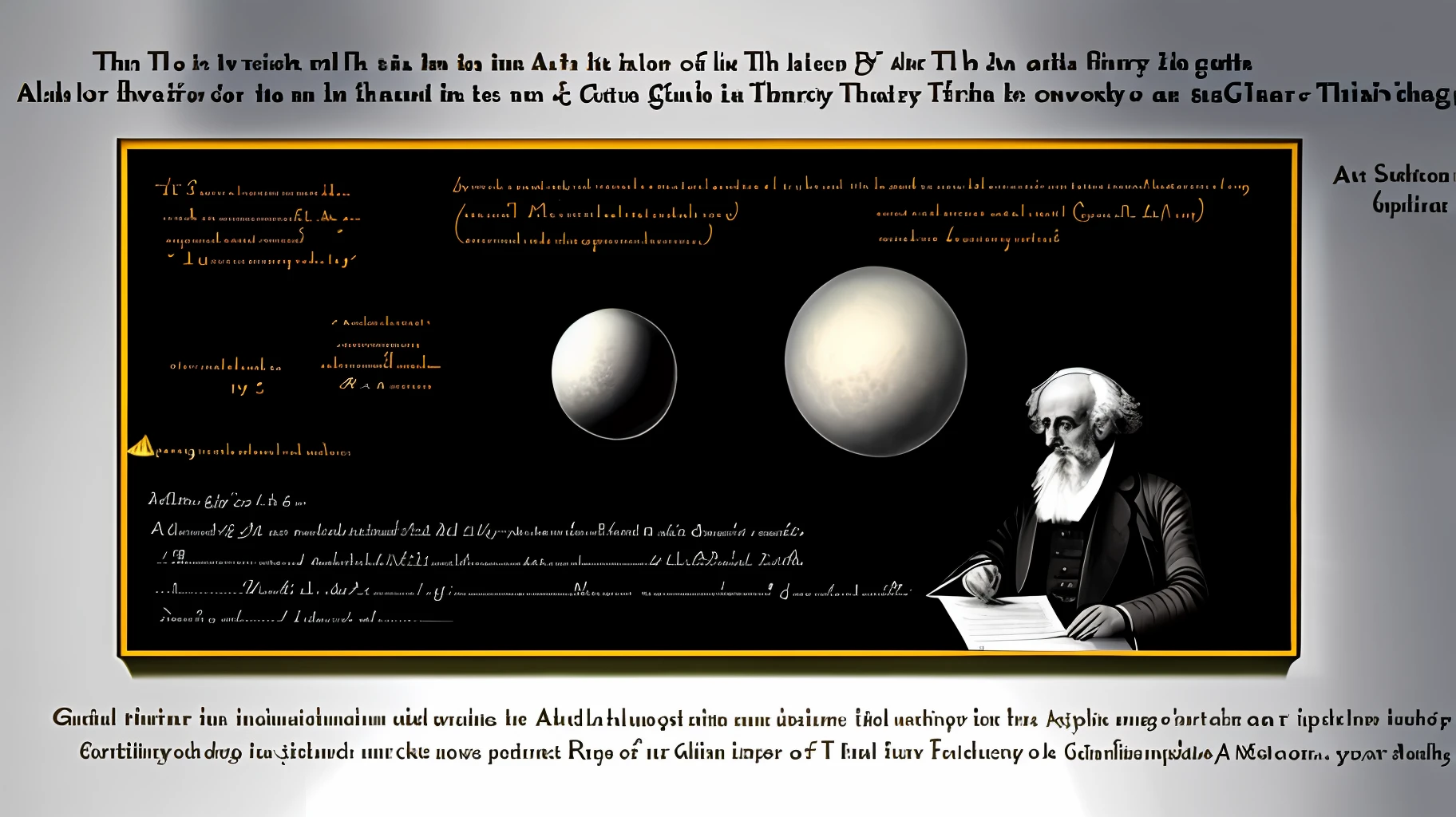 After years of hard work and deep thought, Albert presented his theory of general relativity. This theory has completely revolutionized our understanding of gravity, describing it as a curvature of space-time caused by the presence of mass and energy. His equations and concepts are widely used to this day.