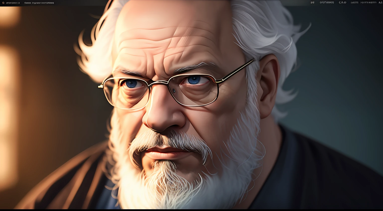 hyper realistic man socrates thinking aged face blurred background cinematic,photorealistic, dark studio, rim lighting, two-tone lighting,8k uhd, dslr, soft lighting, high quality, volumetric lighting, sincere, photography, high resolution,